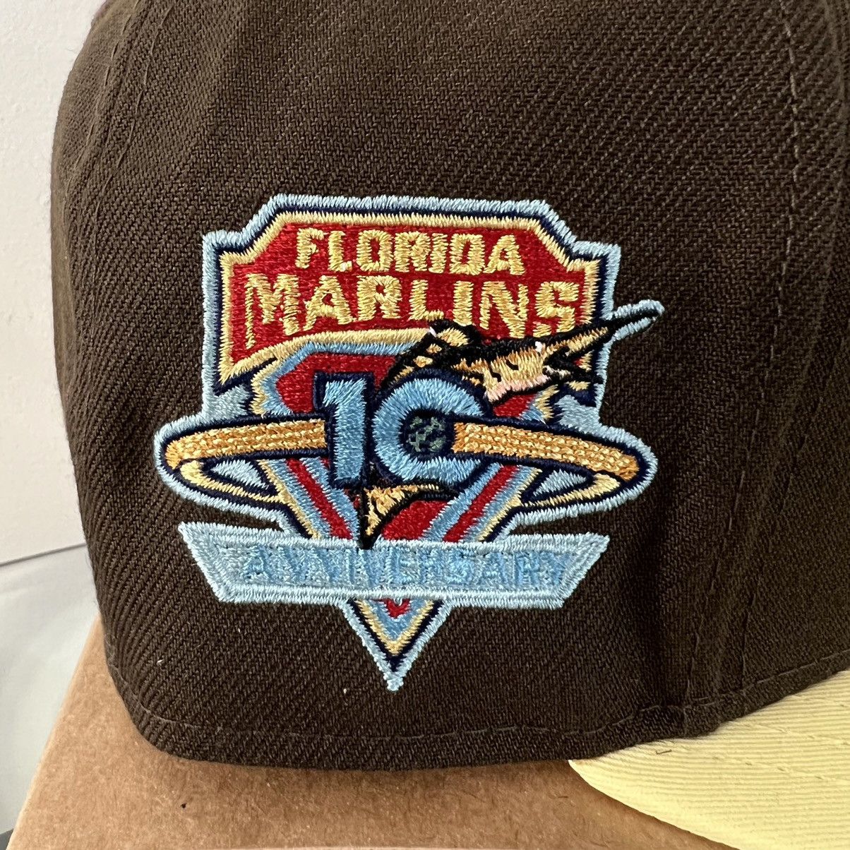 7 1/8 FamCap Florida Marlins In The Night Kitchen Brown