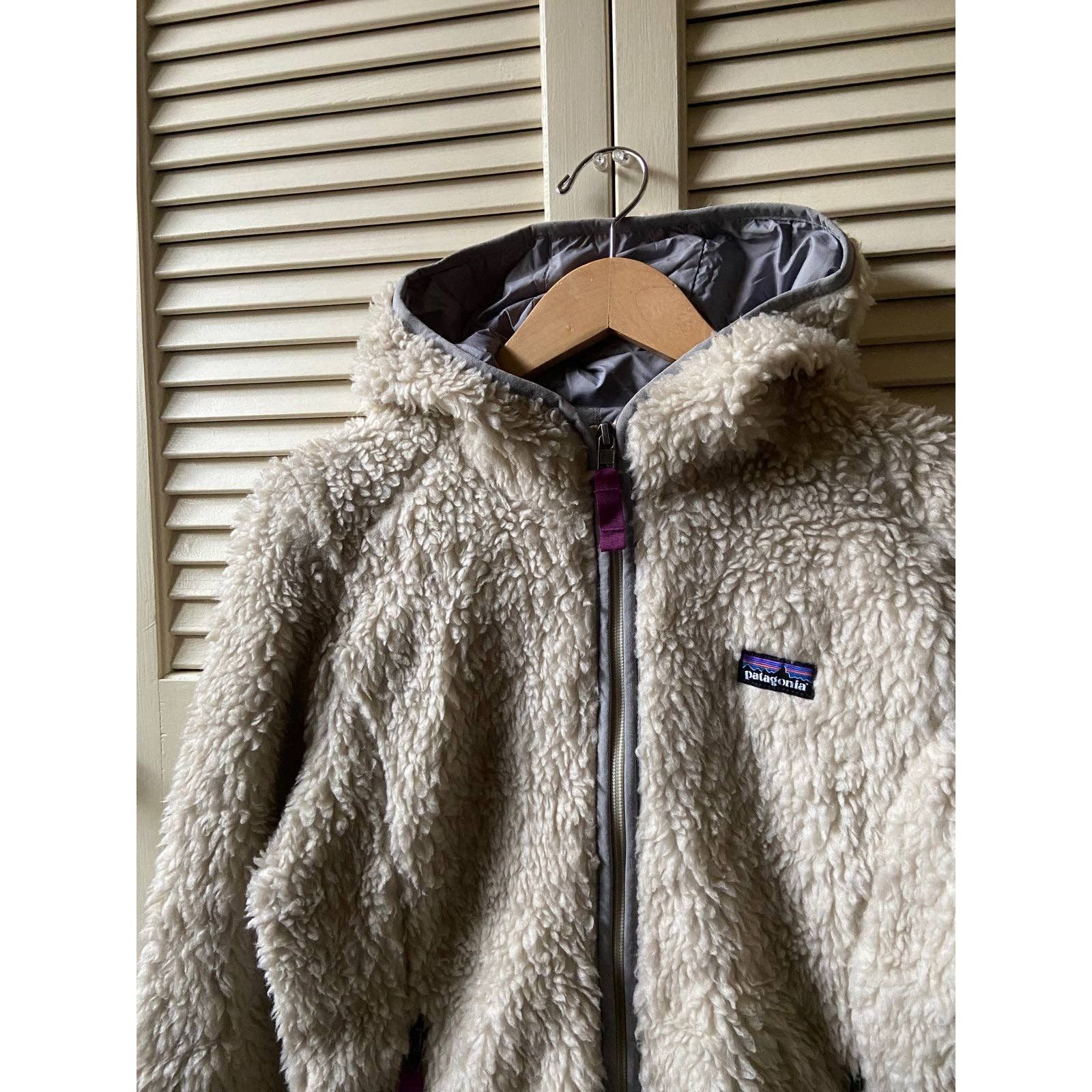 Patagonia Patagonia Deep Pile Retro X Teddy Fleece Zip Hoodie Jacket Size M / US 6-8 / IT 42-44 - 3 Thumbnail