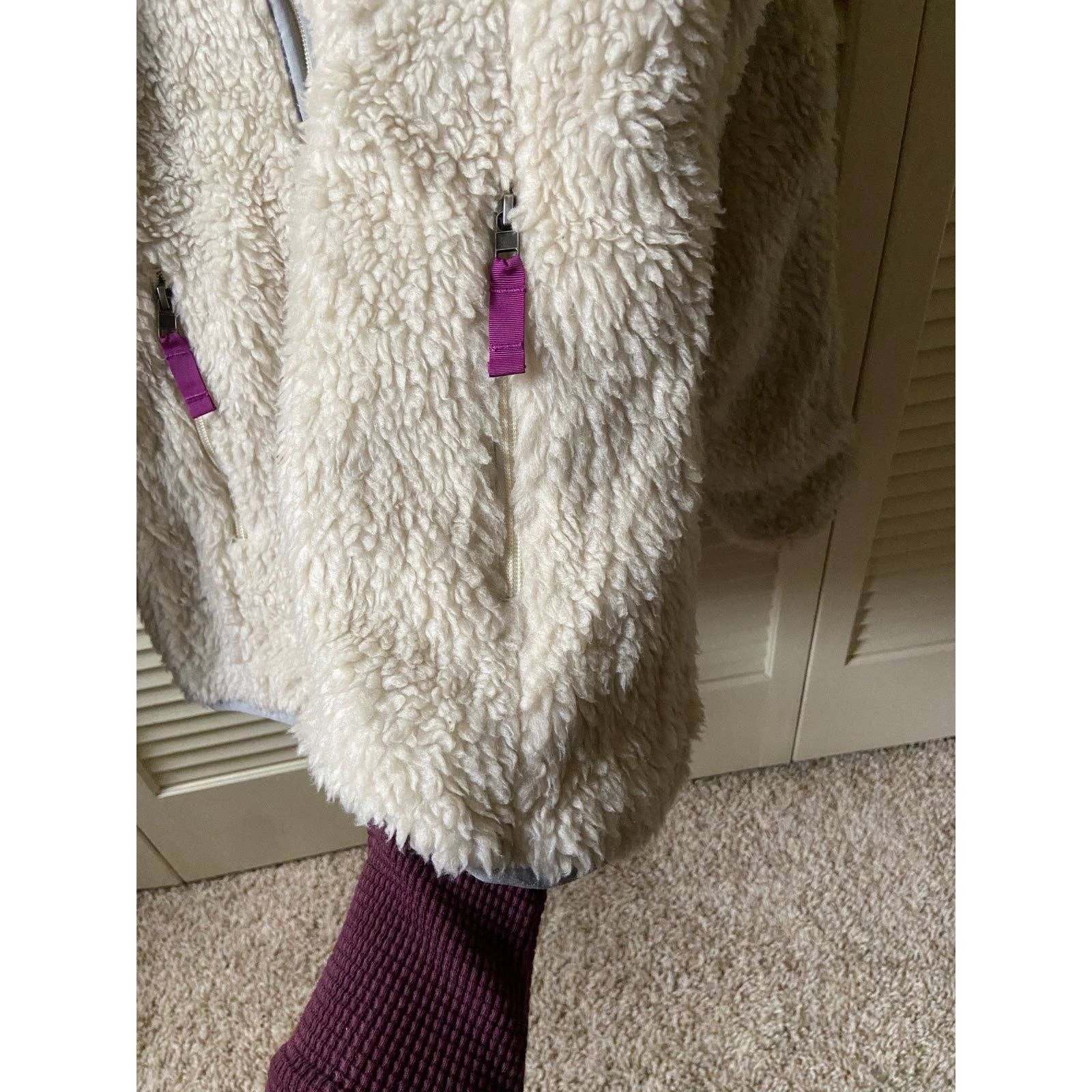 Patagonia Patagonia Deep Pile Retro X Teddy Fleece Zip Hoodie Jacket Size M / US 6-8 / IT 42-44 - 6 Thumbnail
