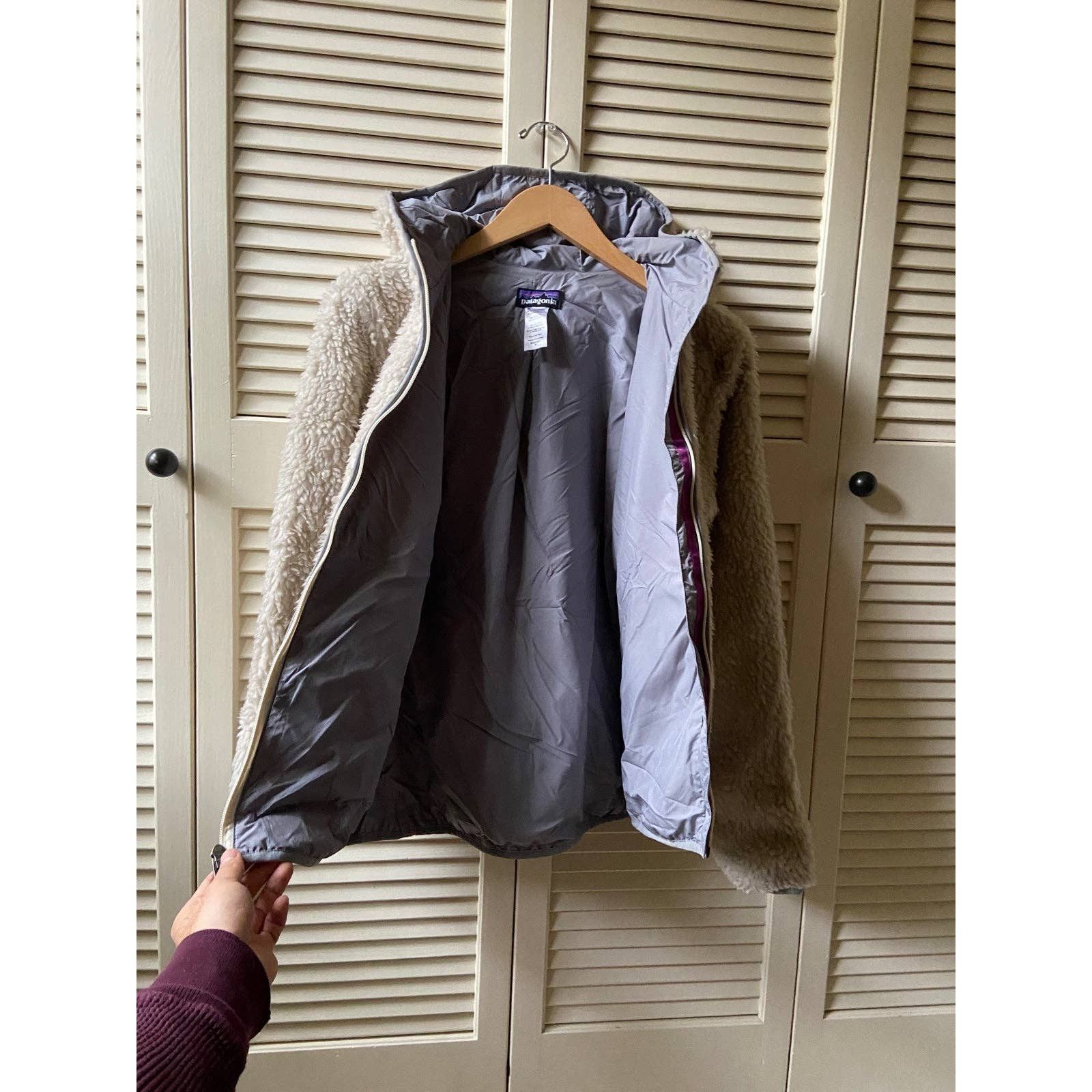 Patagonia Patagonia Deep Pile Retro X Teddy Fleece Zip Hoodie Jacket Size M / US 6-8 / IT 42-44 - 2 Thumbnail