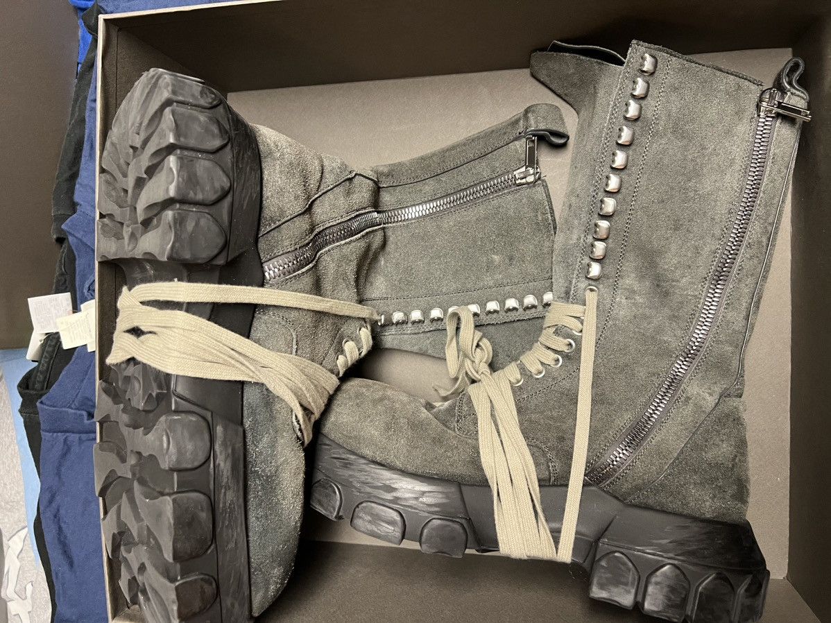 Rick Owens rick owens mega bozo lace up tractor boots size 42