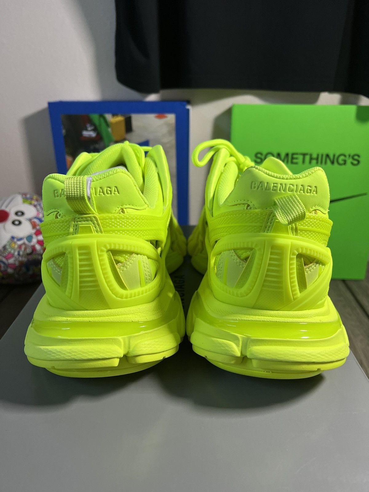 Balenciaga Balenciaga Track 2 Fluro Sneakers Size US 11 / EU 44 - 3 Thumbnail
