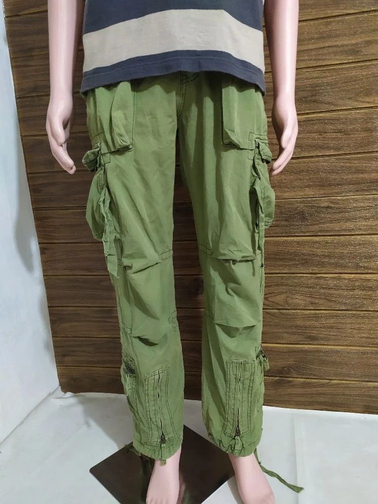Japanese Brand 🔥Rare Hayata Kalan Multipocket Tactical Cargo Pants Size US 29 - 12 Thumbnail