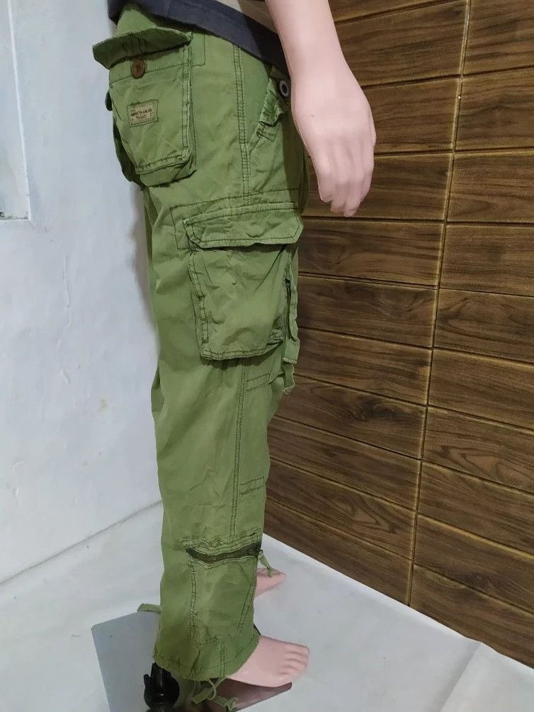 Japanese Brand 🔥Rare Hayata Kalan Multipocket Tactical Cargo Pants Size US 29 - 15 Thumbnail