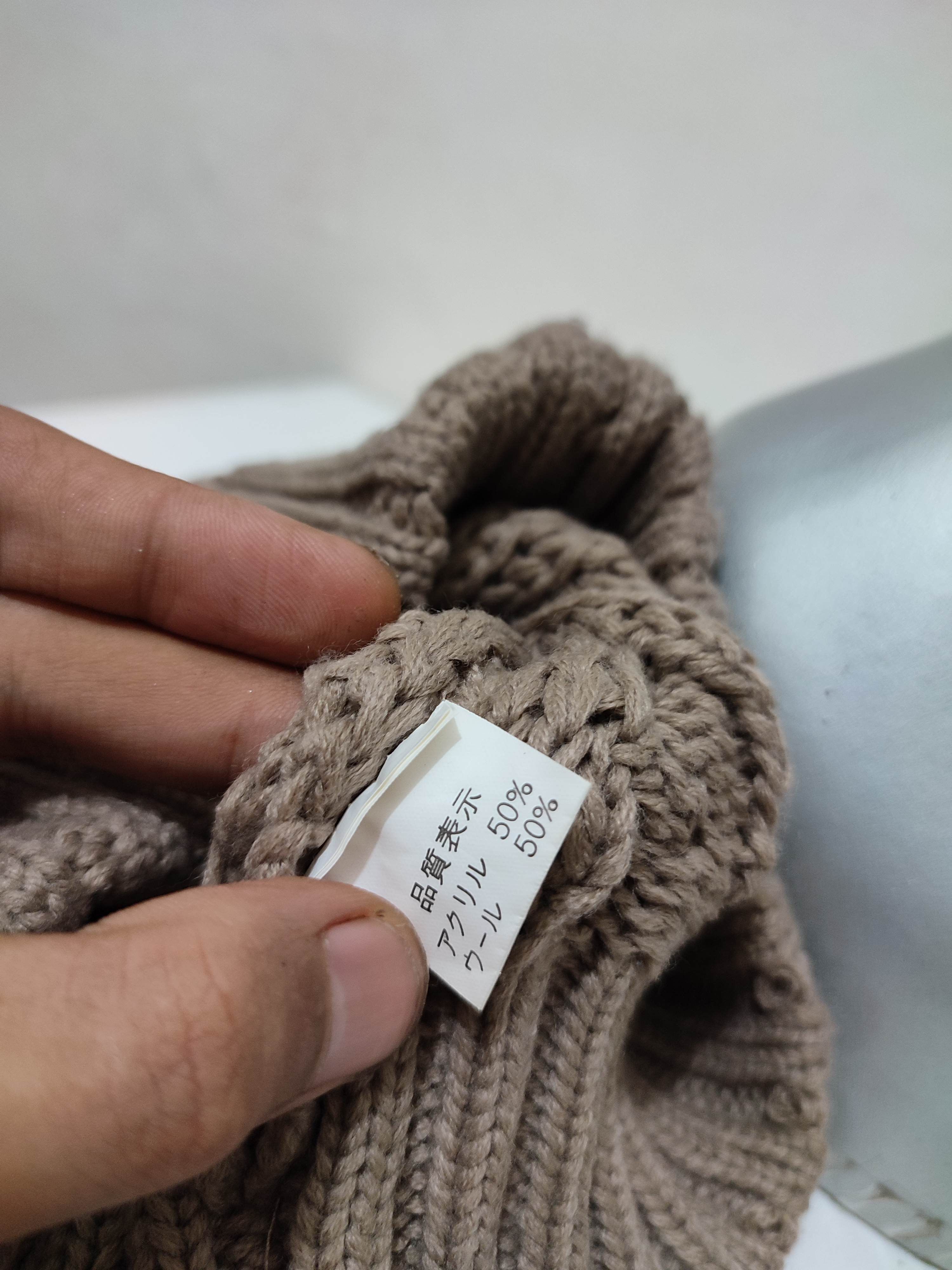 Japanese Brand 🔥Unknown Knitted Bunny Horn Devil Beanie Hats Size ONE SIZE - 9 Thumbnail