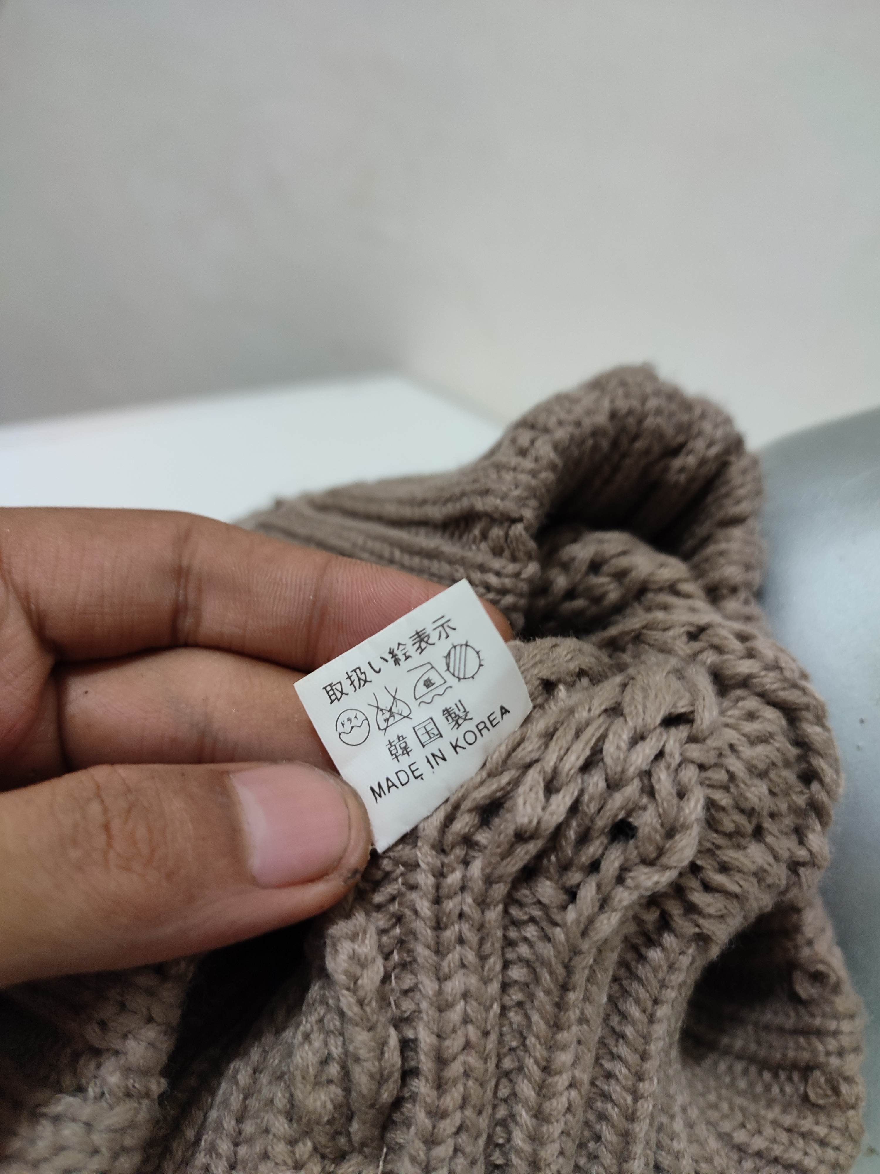 Japanese Brand 🔥Unknown Knitted Bunny Horn Devil Beanie Hats Size ONE SIZE - 8 Thumbnail