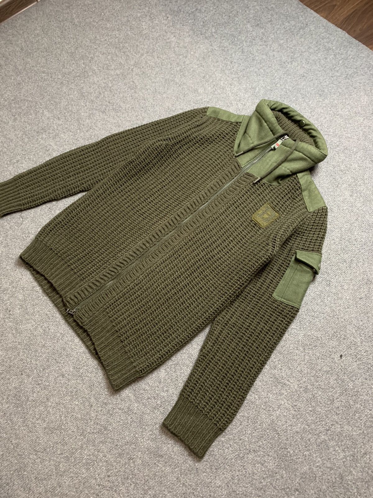 Diesel Diesel military knit sweater Size US S / EU 44-46 / 1 - 4 Thumbnail