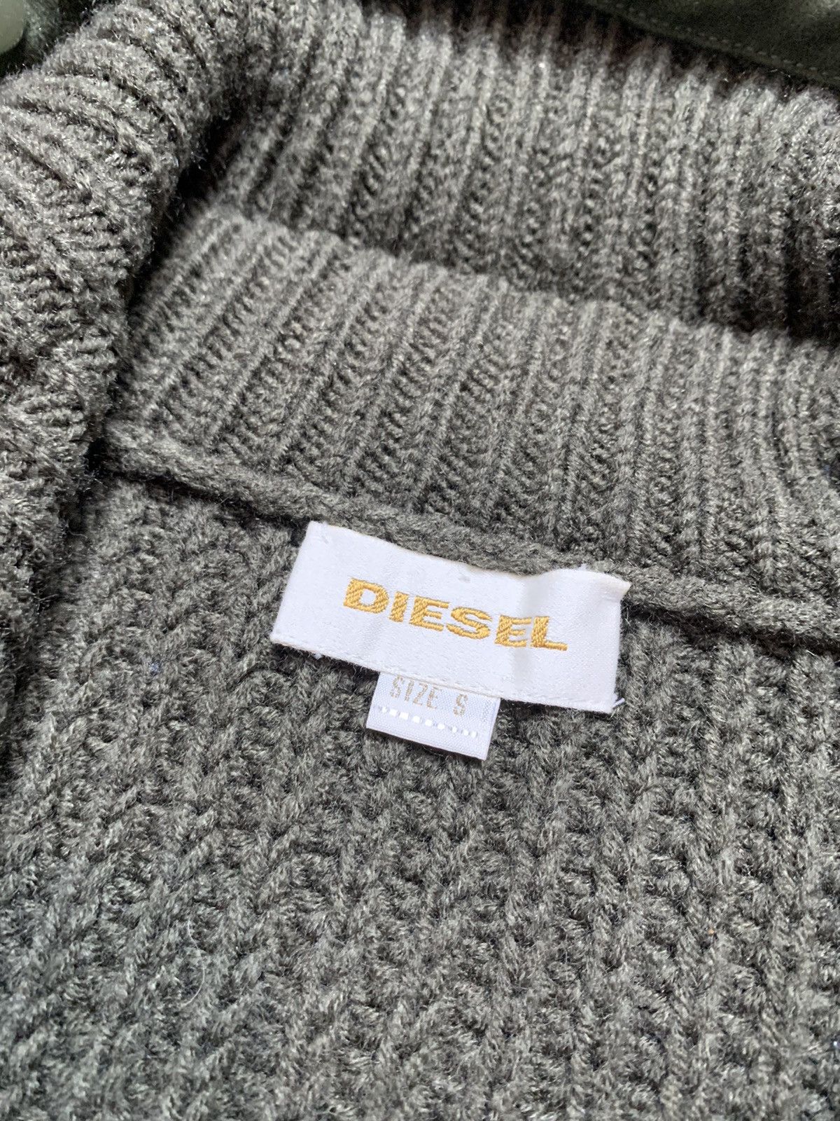 Diesel Diesel military knit sweater Size US S / EU 44-46 / 1 - 5 Thumbnail