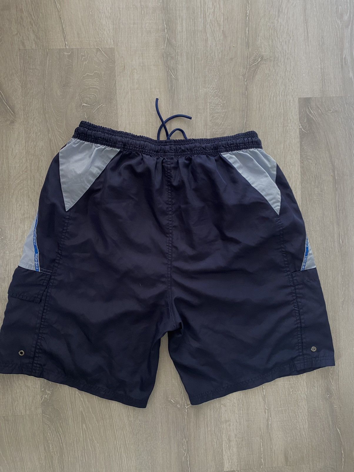Vintage × Yves Saint Laurent 90s Yves Saint Laurent vintage navy shorts YSL Size US 32 / EU 48 - 7 Thumbnail