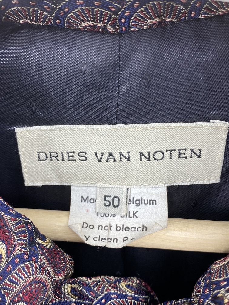 Dries Van Noten Silk Jacket size 50 Size US L / EU 52-54 / 3 - 6 Thumbnail