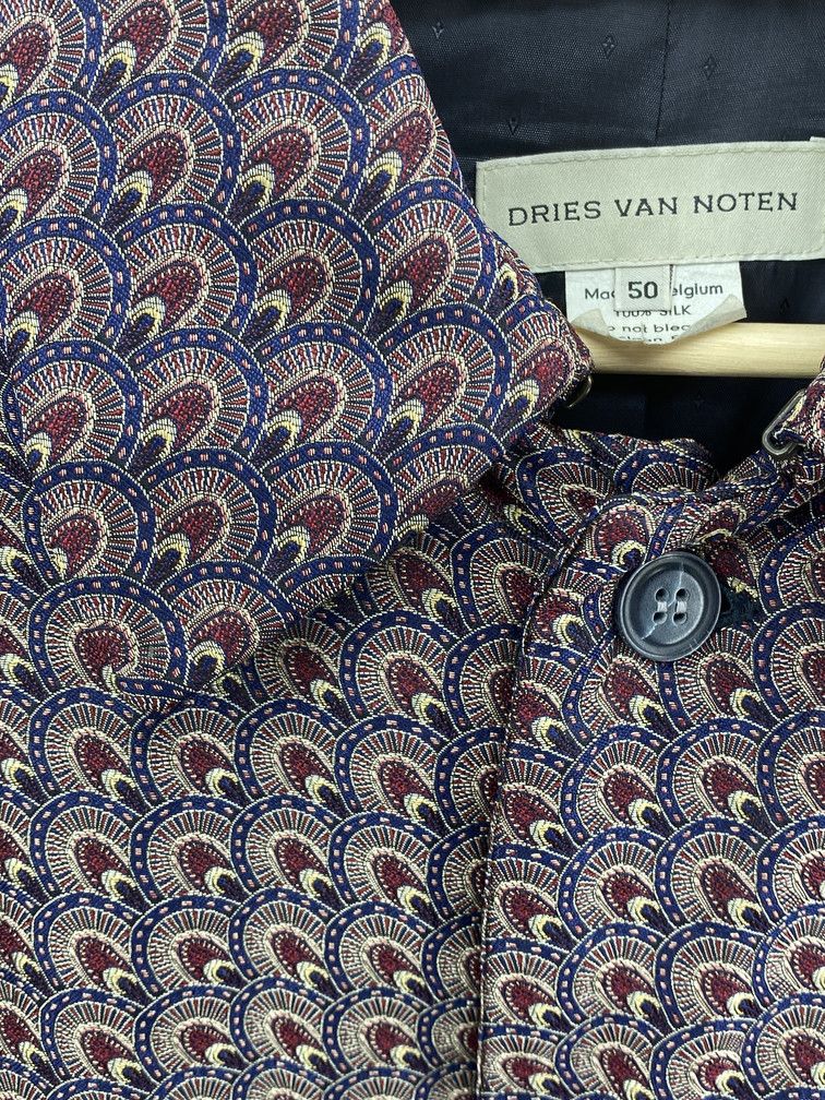 Dries Van Noten Silk Jacket size 50 Size US L / EU 52-54 / 3 - 7 Thumbnail