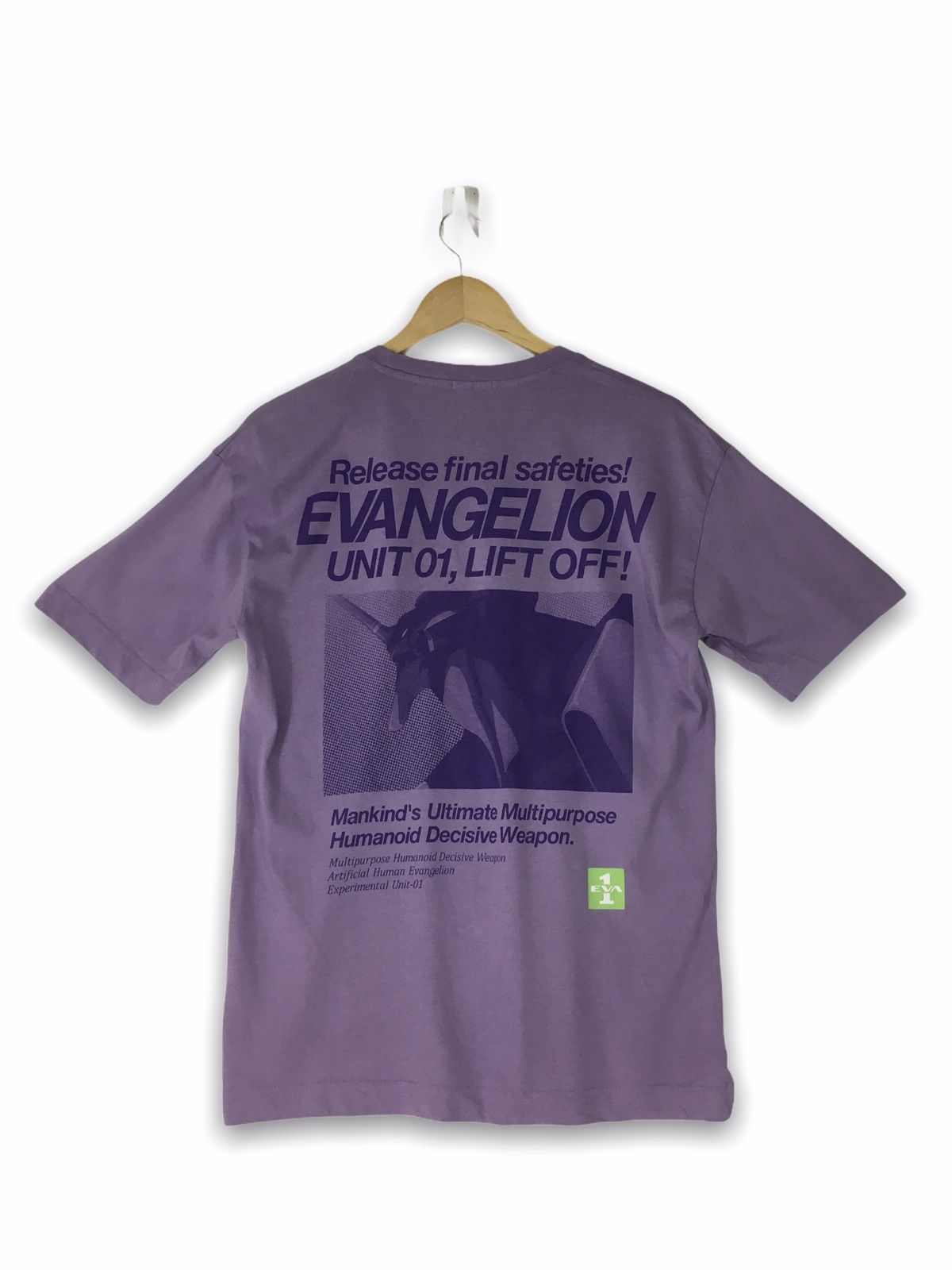Anime × Cartoon Network × Japanese Brand ‼️Evangelion back printed japanese anime t shirt Size US S / EU 44-46 / 1 - 1 Thumbnail
