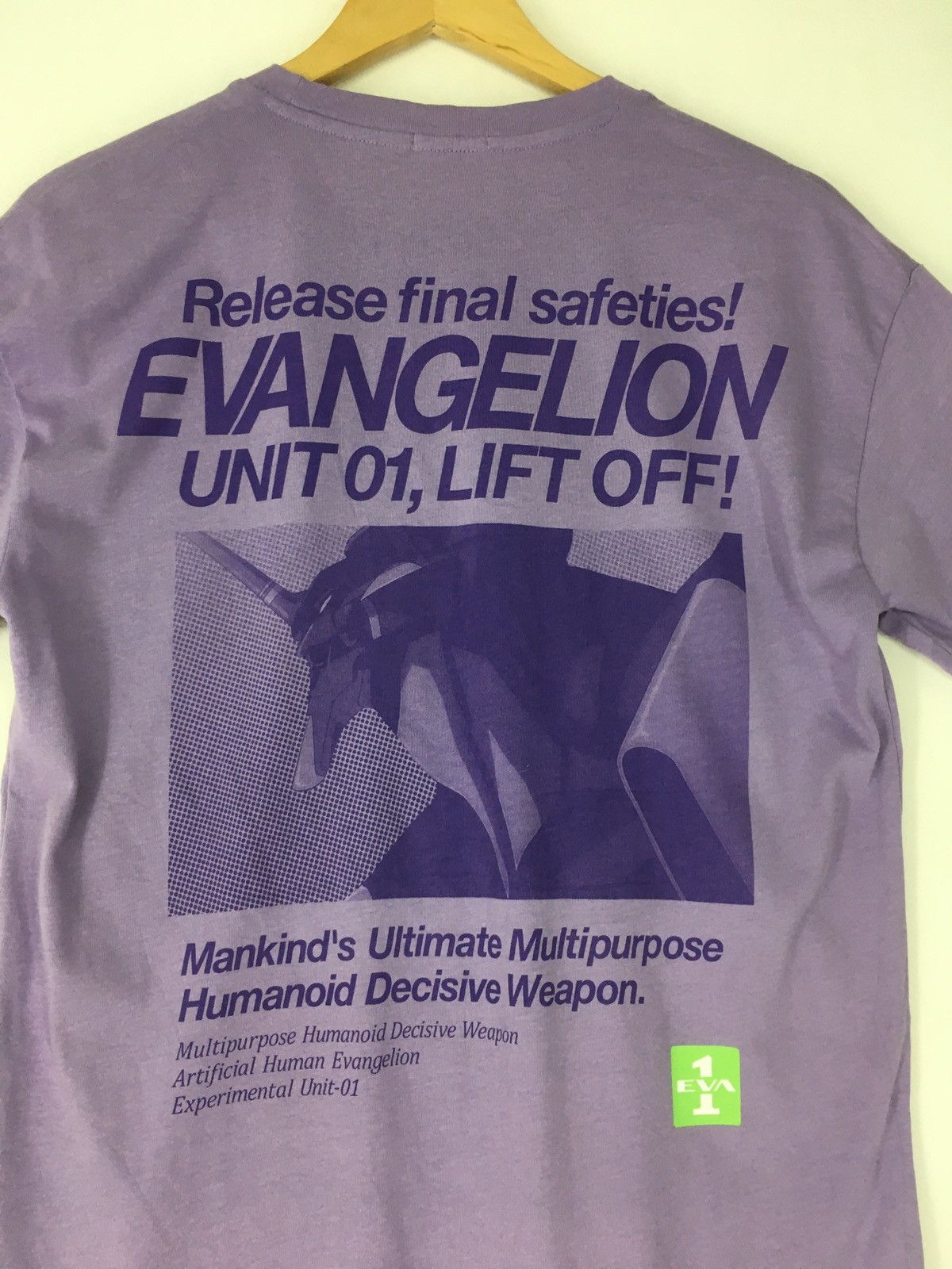 Anime × Cartoon Network × Japanese Brand ‼️Evangelion back printed japanese anime t shirt Size US S / EU 44-46 / 1 - 3 Thumbnail