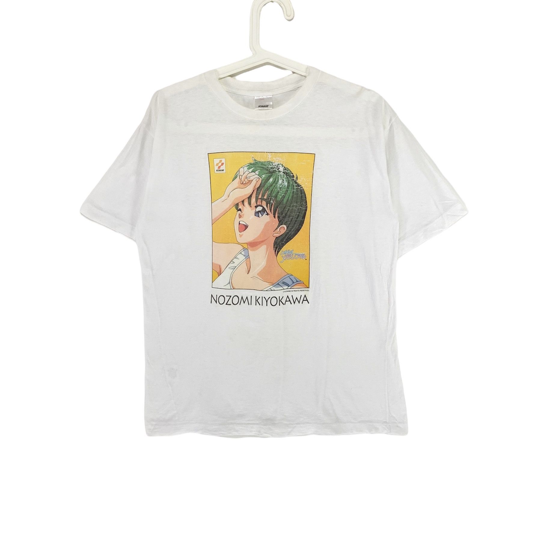 Japanese Brand × Playstation × Vintage Nozomi Kiyokawa Tokimeki Memorial konami sims game vtg tee Size US M / EU 48-50 / 2 - 1 Thumbnail