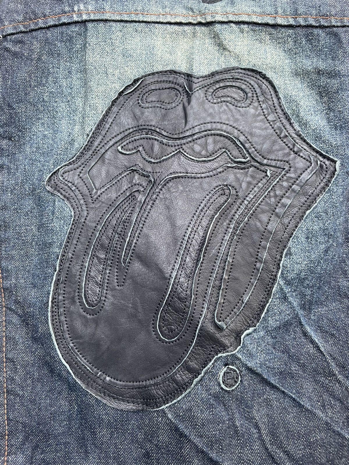 JACKROSE Jackrose x The Rolling Stones Denim Jacket Size US S / EU 44-46 / 1 - 11 Thumbnail