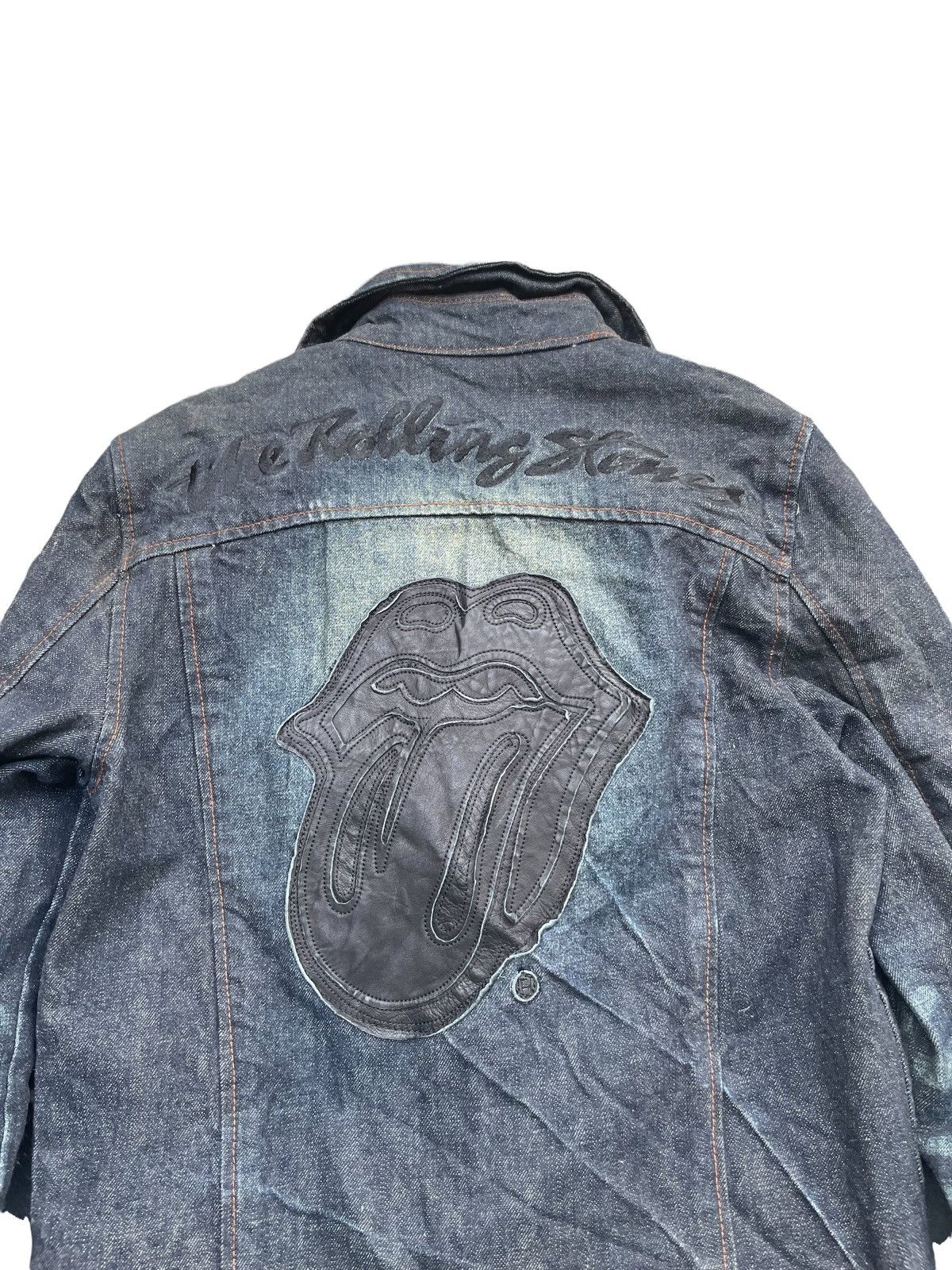 JACKROSE Jackrose x The Rolling Stones Denim Jacket Size US S / EU 44-46 / 1 - 10 Thumbnail