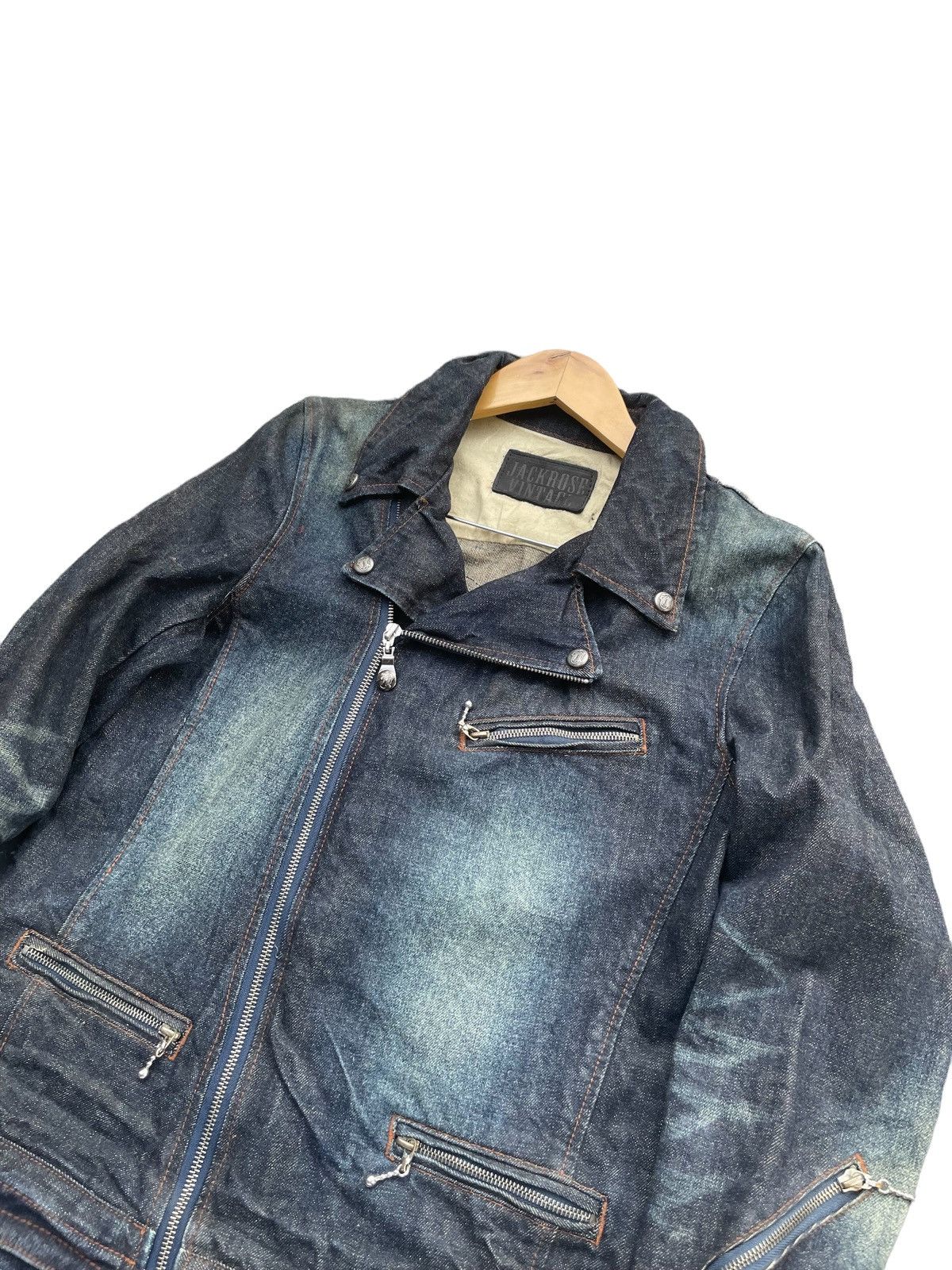 JACKROSE Jackrose x The Rolling Stones Denim Jacket Size US S / EU 44-46 / 1 - 5 Thumbnail