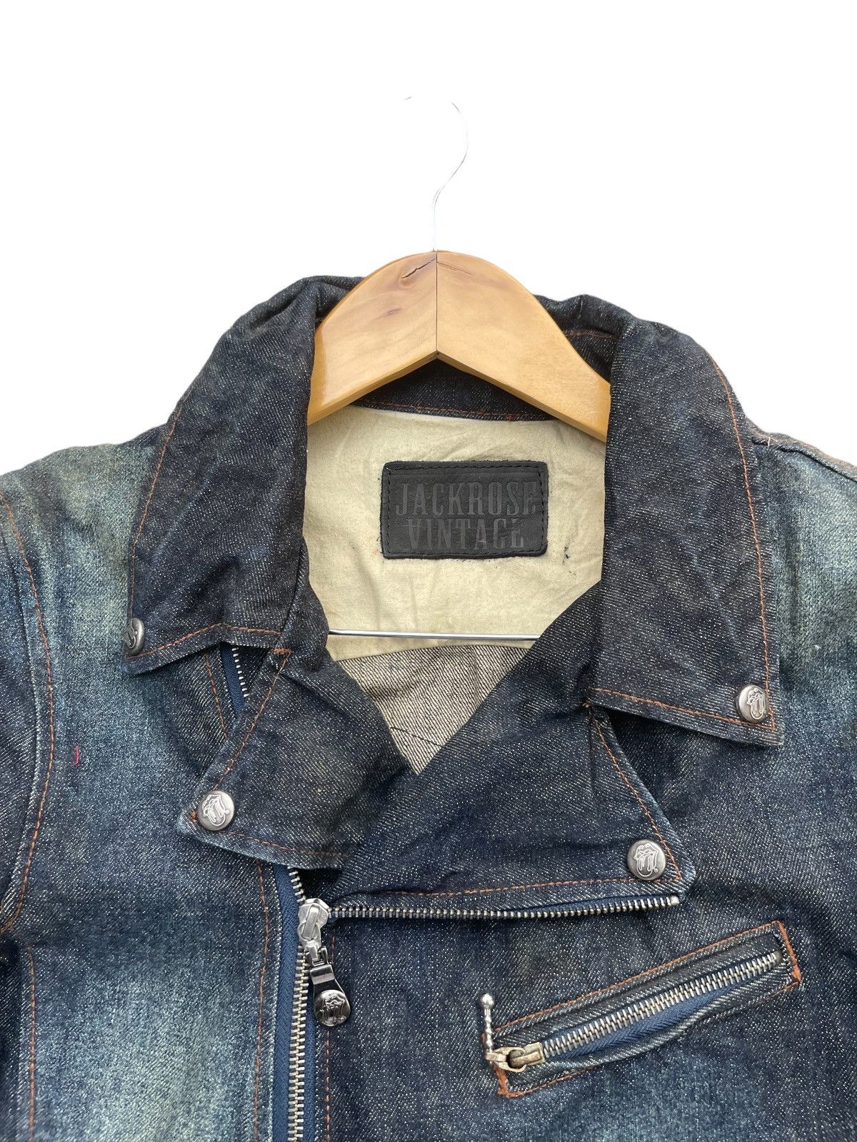 JACKROSE Jackrose x The Rolling Stones Denim Jacket Size US S / EU 44-46 / 1 - 7 Thumbnail