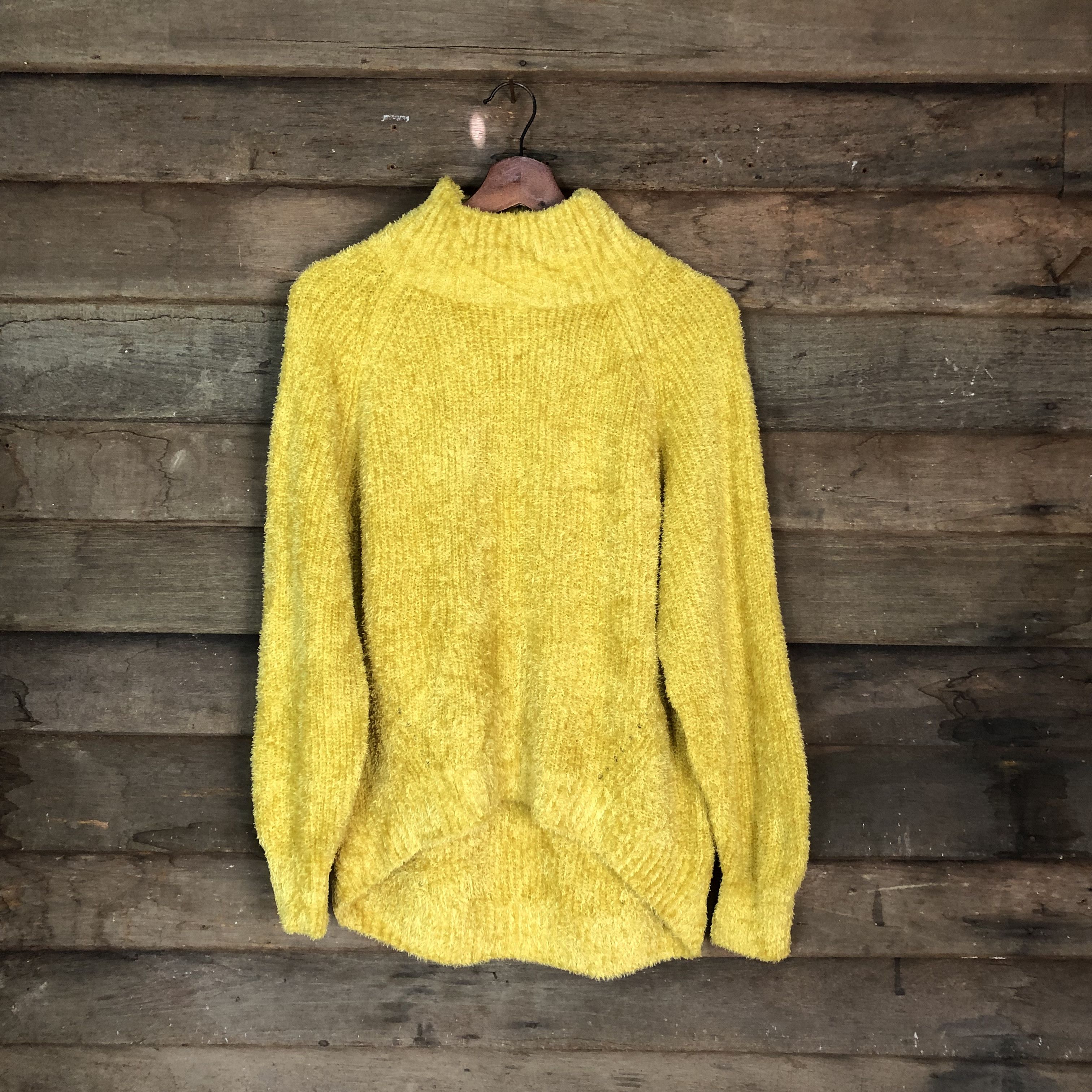 Japanese Brand GU Shag Shaggy Fur Mohair shag shaggy Knitwear #6715 Size S / US 4 / IT 40 - 1 Thumbnail