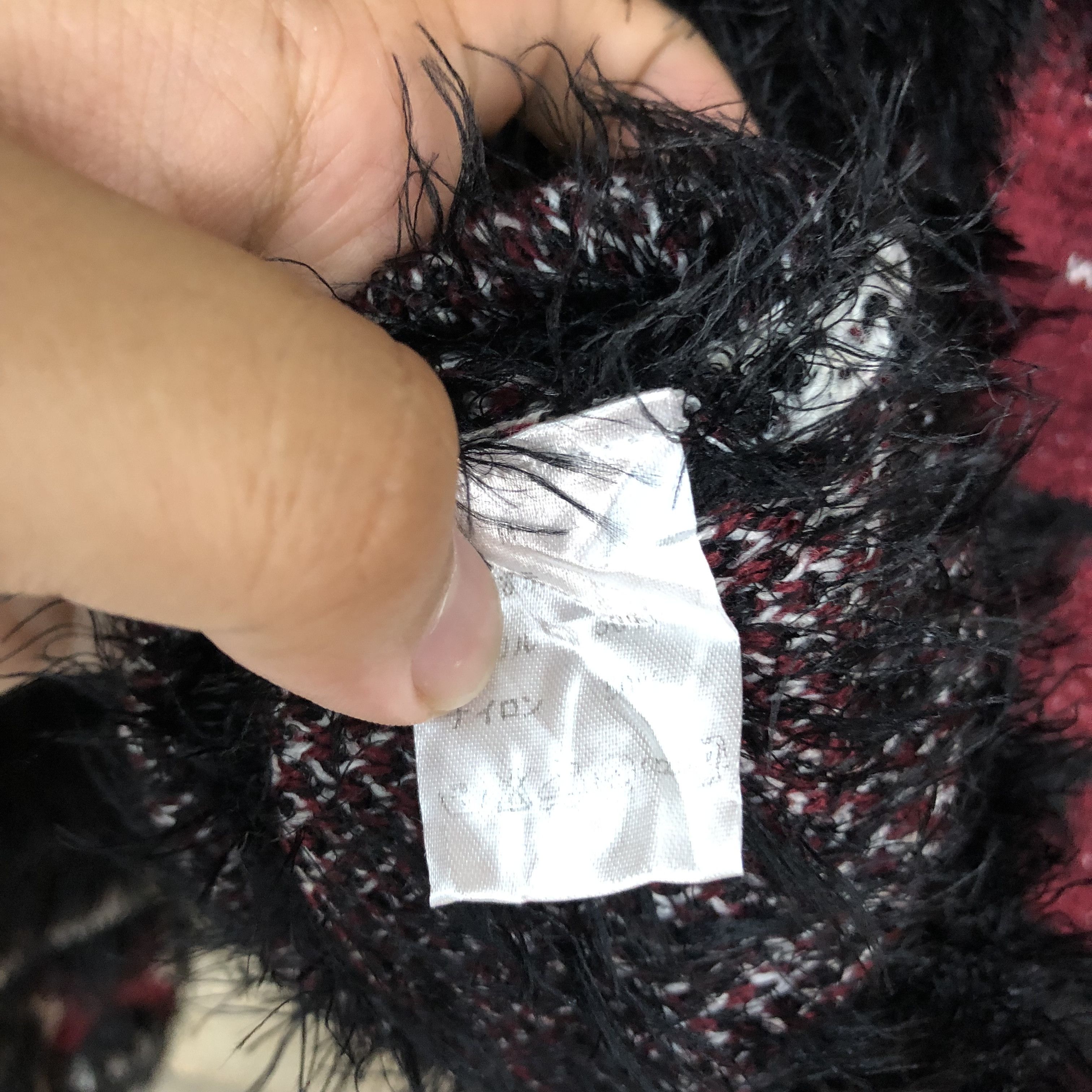 Homespun Knitwear Fitme Navajo Shag Shaggy Fur Mohair Knitwear #6706 Size US S / EU 44-46 / 1 - 8 Thumbnail