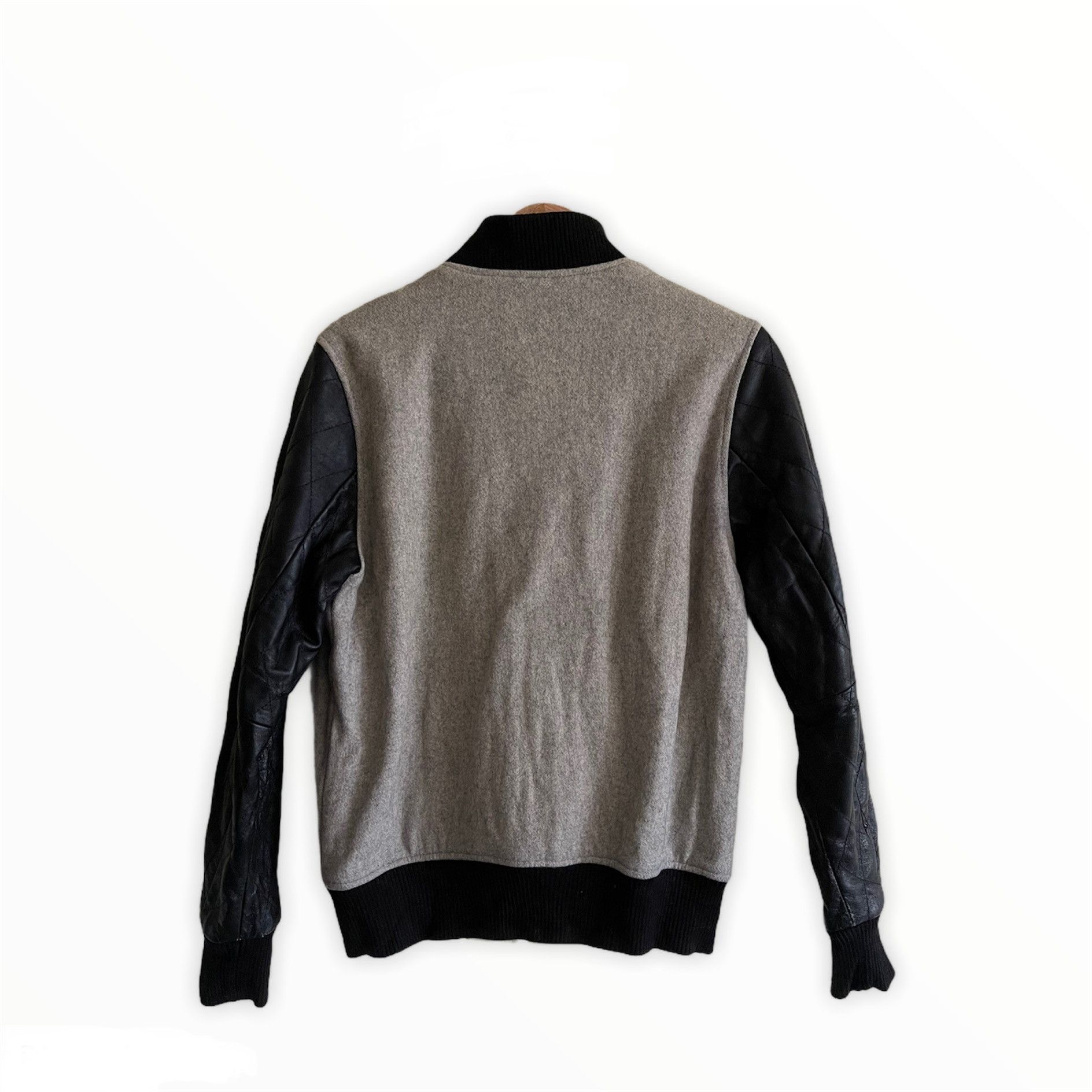 Fred Perry × Vintage Vintage Fred Perry Mini Logo Wool Varsity Jacket Size US M / EU 48-50 / 2 - 4 Thumbnail