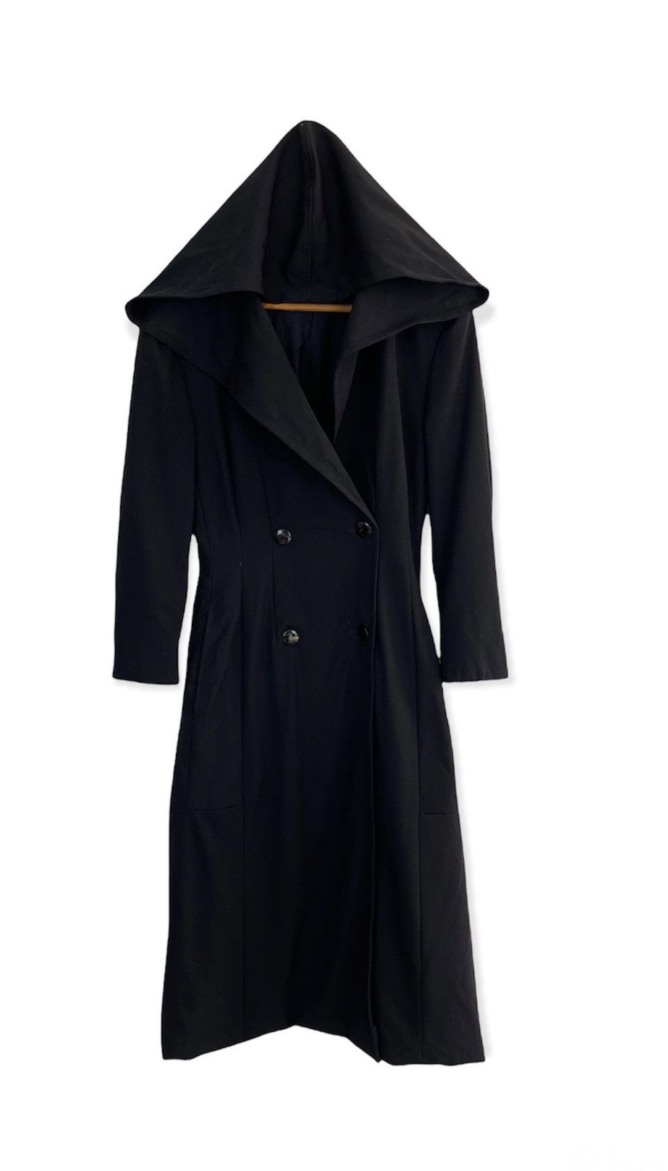 Yohji Yamamoto 🔥FINAL DROP‼️🔥 YOHJI YAMAMOTO Avant Garde Designer Long Coat Size US S / EU 44-46 / 1 - 1 Thumbnail