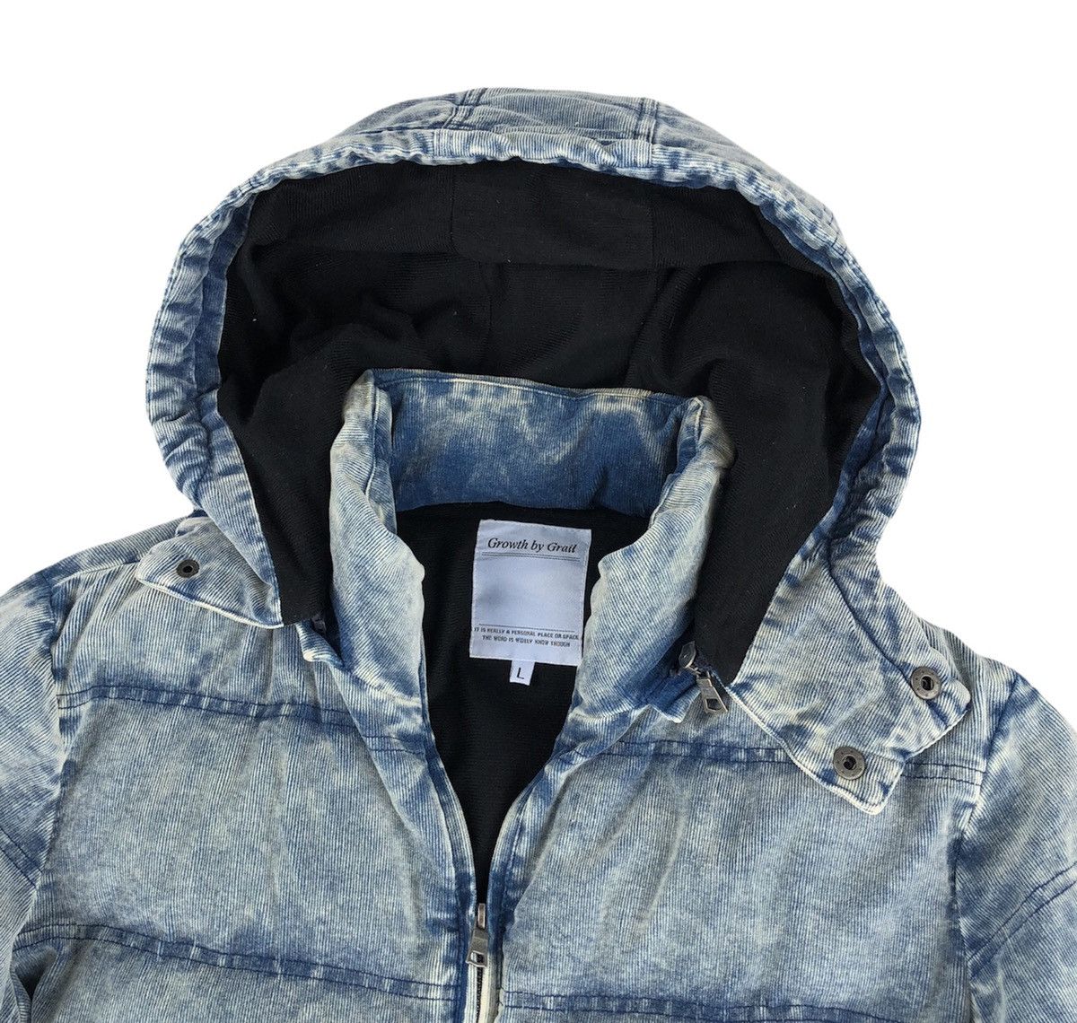 Japanese Brand JapaneseBrand Growth by Grail Rib Puffer Jacket Size US L / EU 52-54 / 3 - 9 Thumbnail