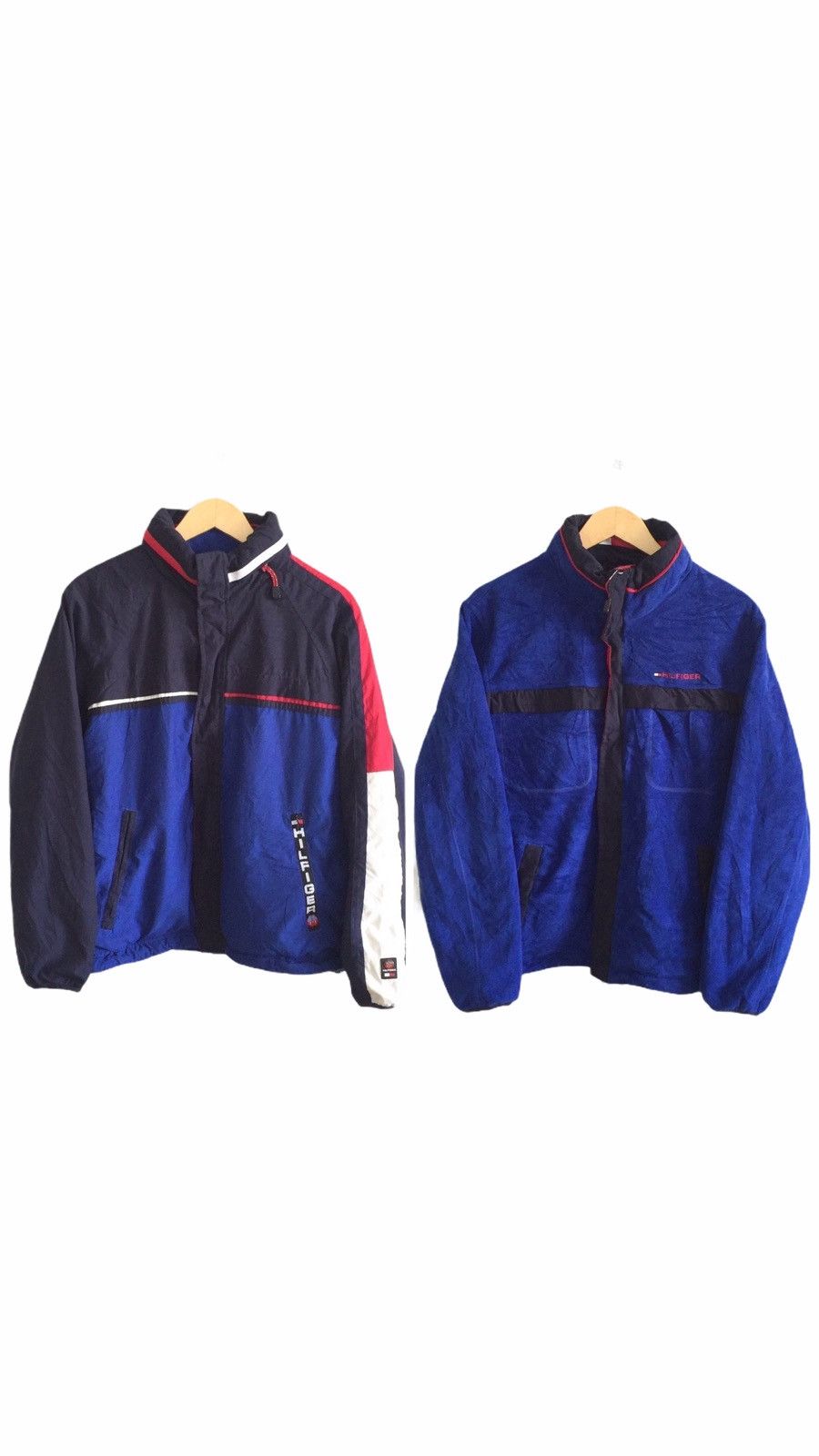Tommy Hilfiger Tommy Hilfiger Reversible Jacket Big Logo Color Block Size US M / EU 48-50 / 2 - 1 Thumbnail