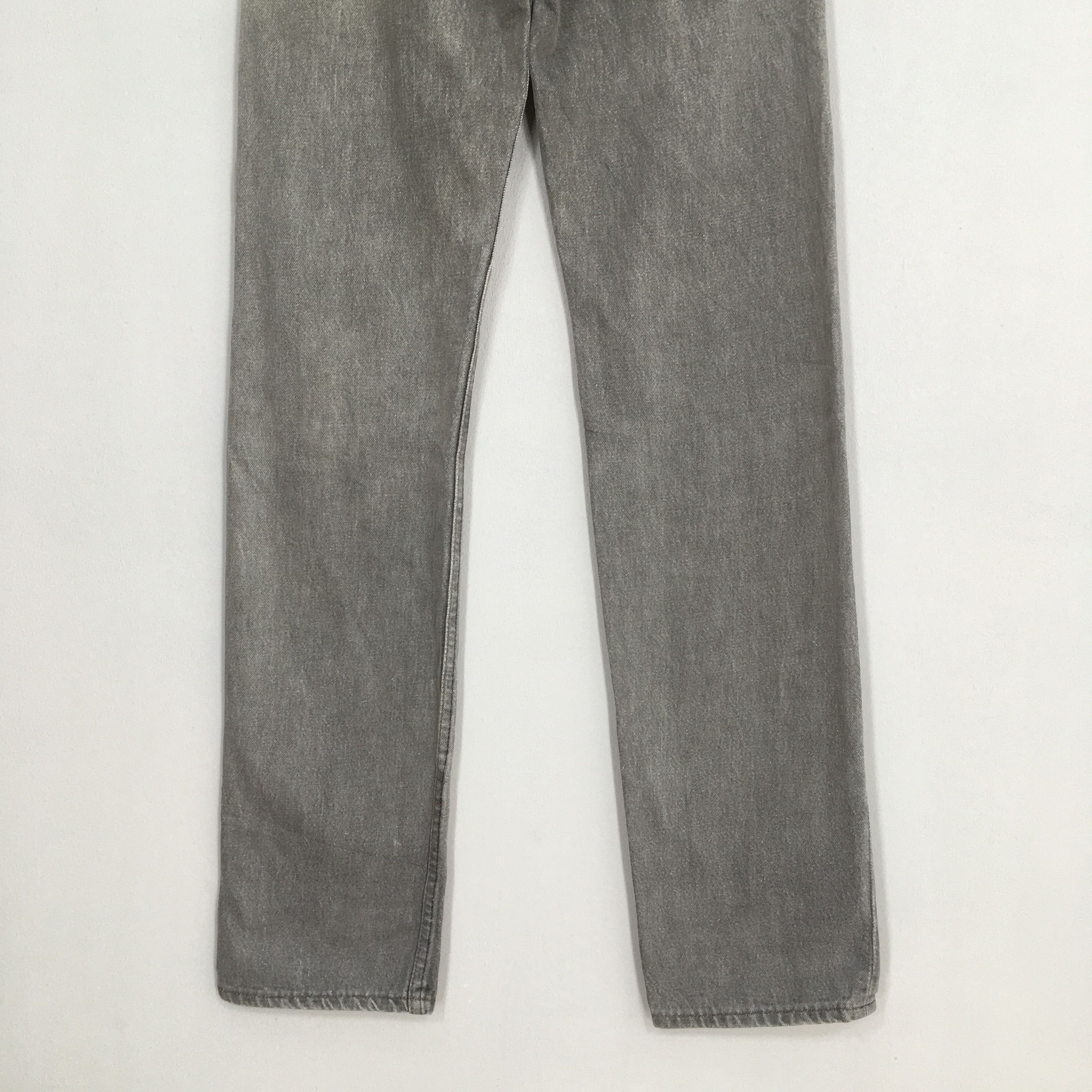 Jean Size 29x34 Vintage 90s Levi's 501 Ash Grey Jeans Size US 29 - 15 Thumbnail