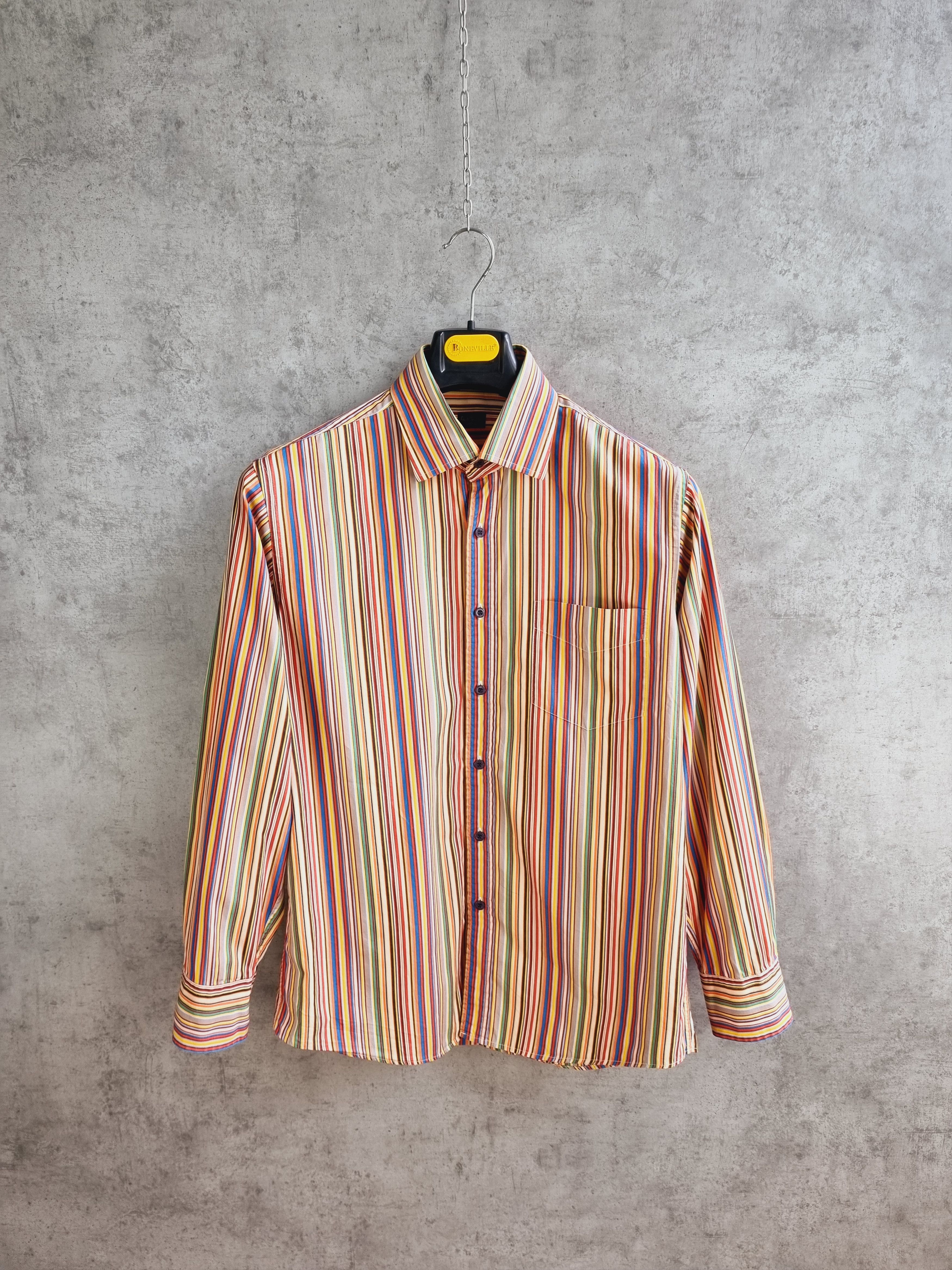 Paul Smith Rare PAUL SMITH London Striped Shirt Size US M / EU 48-50 / 2 - 5 Thumbnail