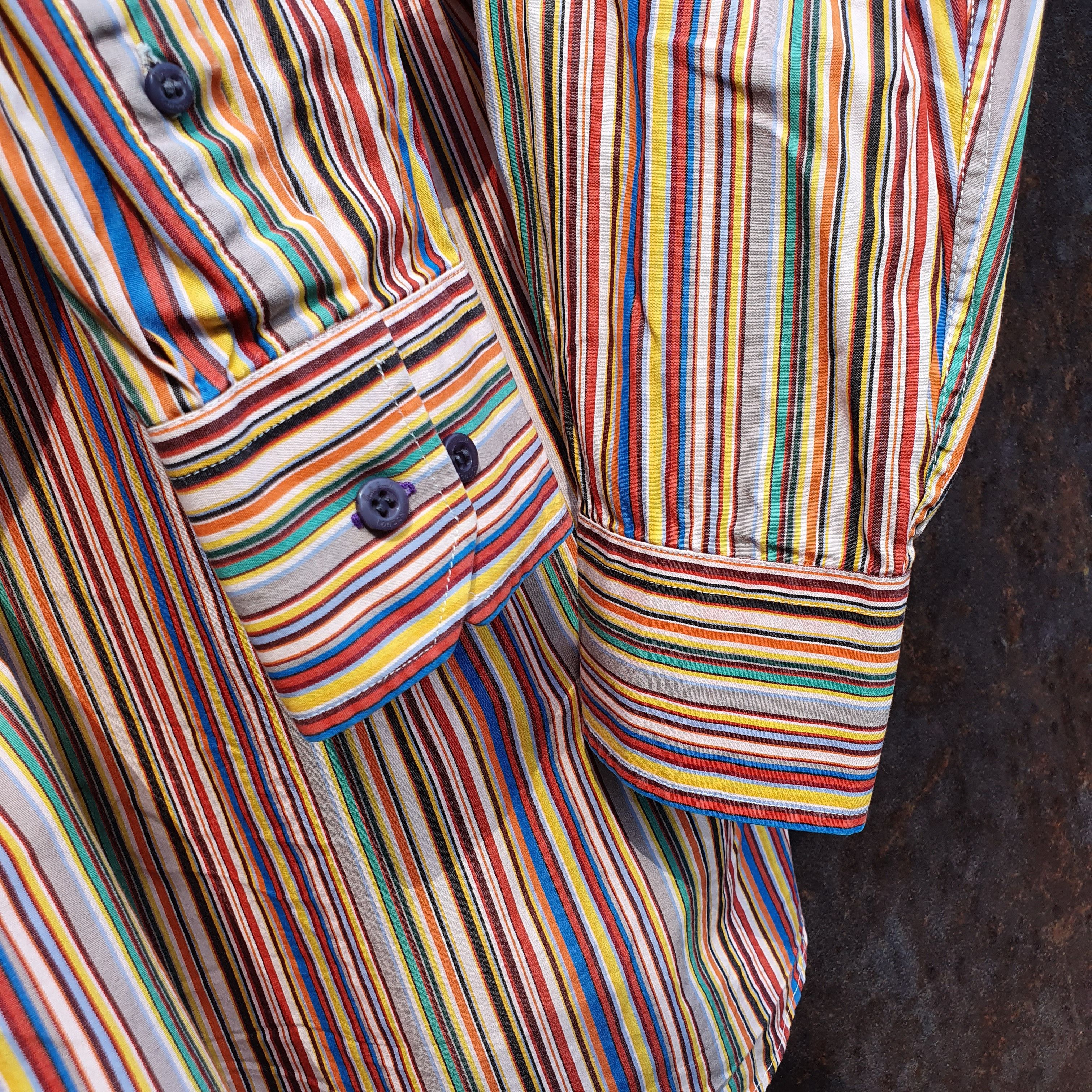 Paul Smith Rare PAUL SMITH London Striped Shirt Size US M / EU 48-50 / 2 - 9 Thumbnail