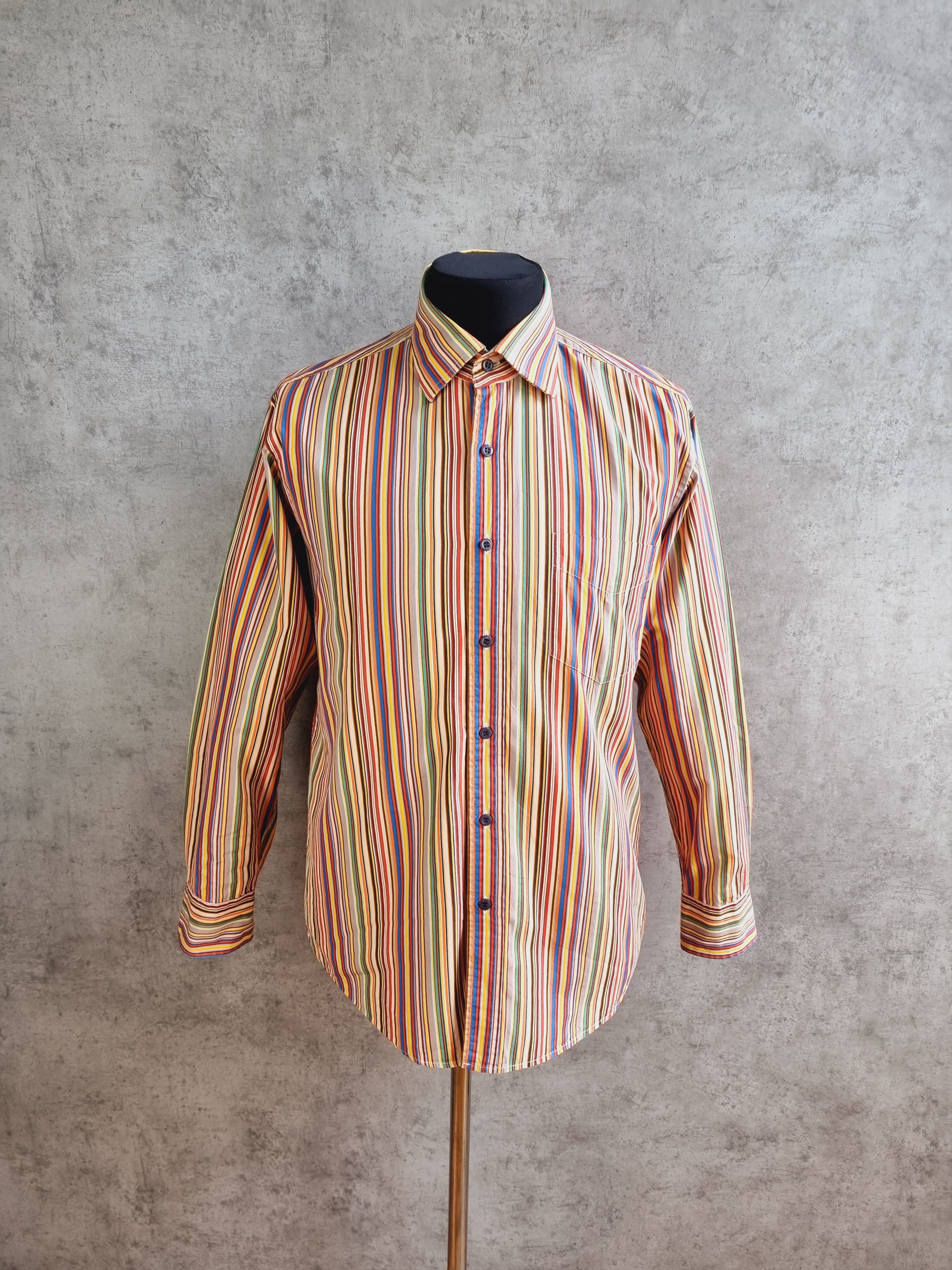 Paul Smith Rare PAUL SMITH London Striped Shirt Size US M / EU 48-50 / 2 - 2 Thumbnail