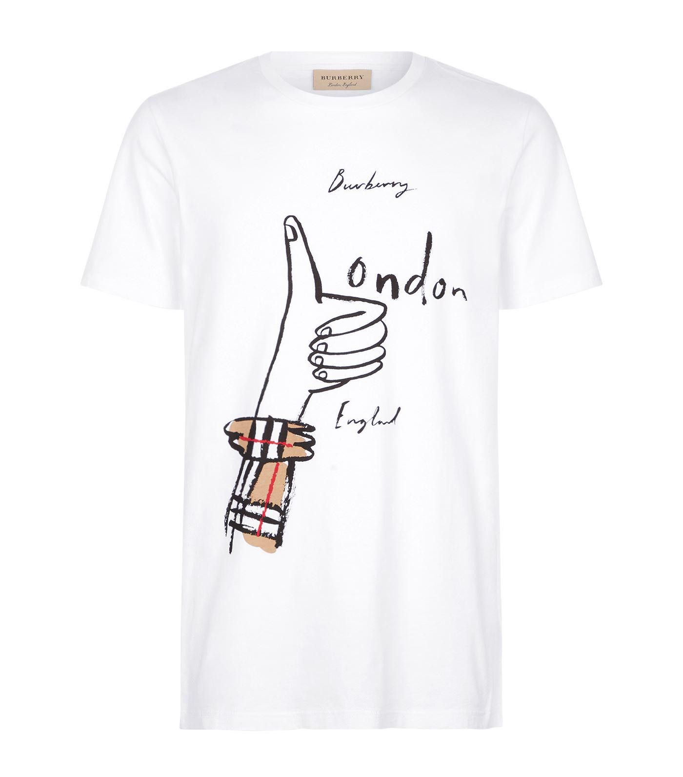Burberry thumbs up shirt hotsell