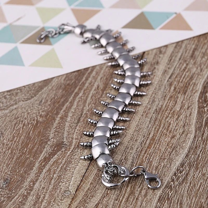 Jewelry Charm Centipede Chain Bracelet Size ONE SIZE - 1 Thumbnail