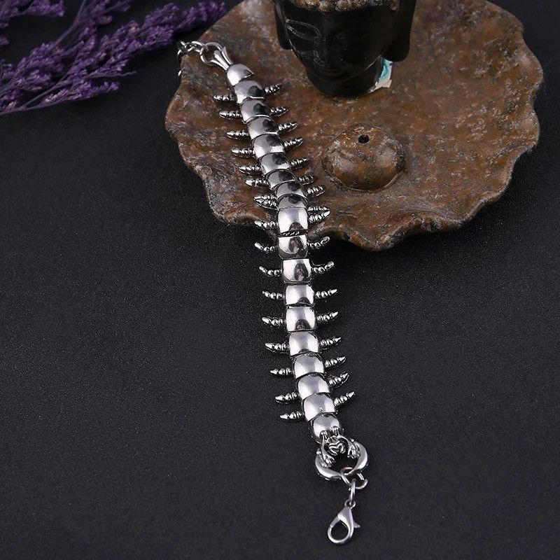 Jewelry Charm Centipede Chain Bracelet Size ONE SIZE - 2 Thumbnail