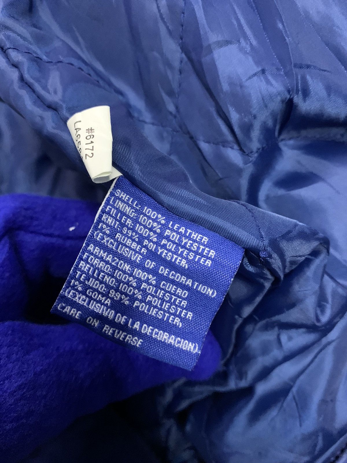 Genuine Leather 🔥RARE L.A DODGERS LEATHER VARSITY JACKETS Size US XXL / EU 58 / 5 - 10 Thumbnail