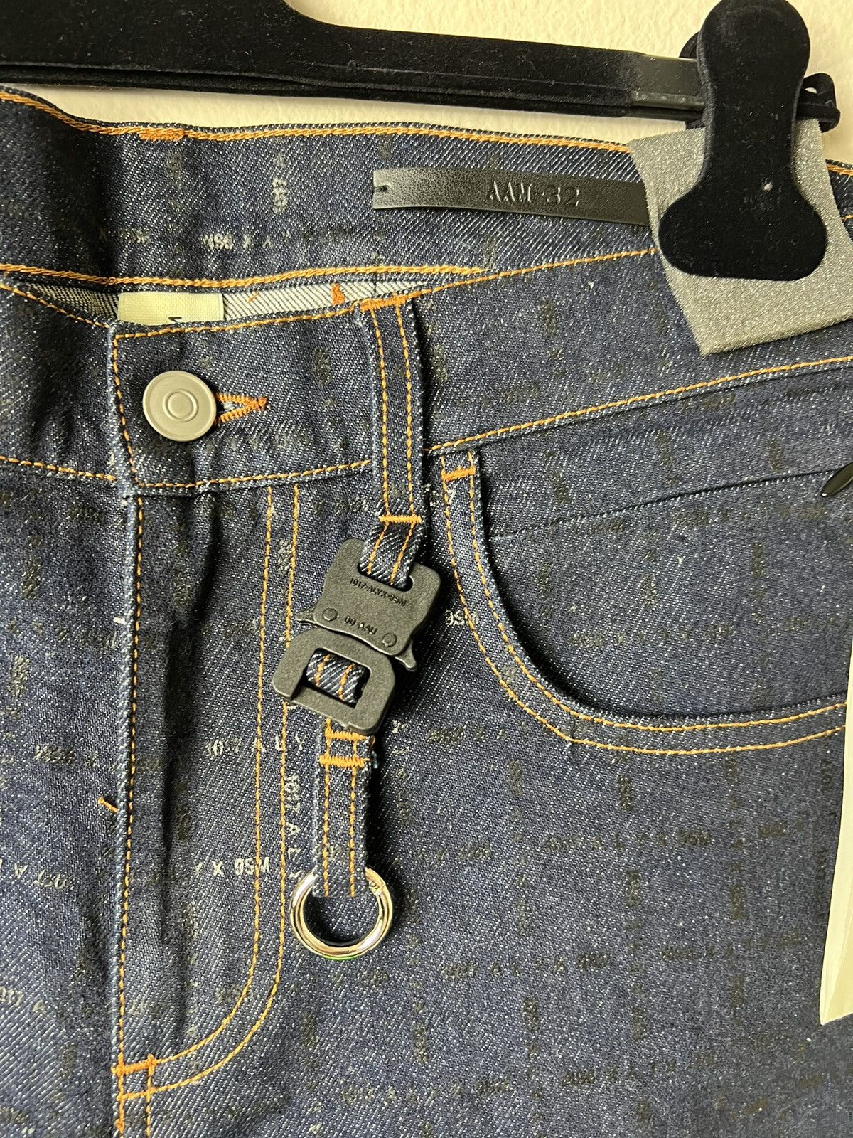 1017 ALYX 9SM 1017 ALYX 9SM Logo Denim W/ Buckle Size US 32 / EU 48 - 5 Thumbnail