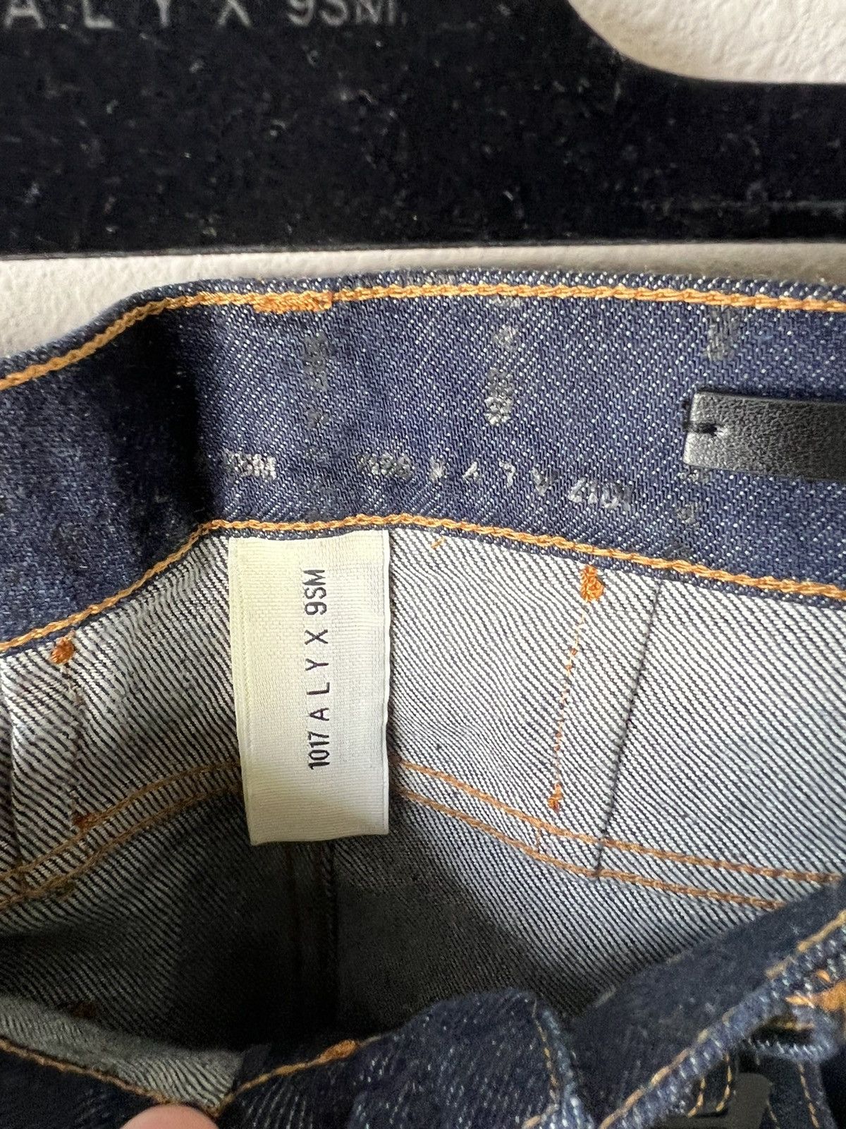 1017 ALYX 9SM 1017 ALYX 9SM Logo Denim W/ Buckle Size US 32 / EU 48 - 9 Thumbnail