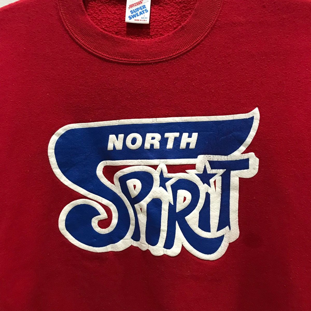 Jerzees × Vintage JERZESS NORTH SPIRIT Vintage Sweatshirts Size L Size US L / EU 52-54 / 3 - 3 Thumbnail