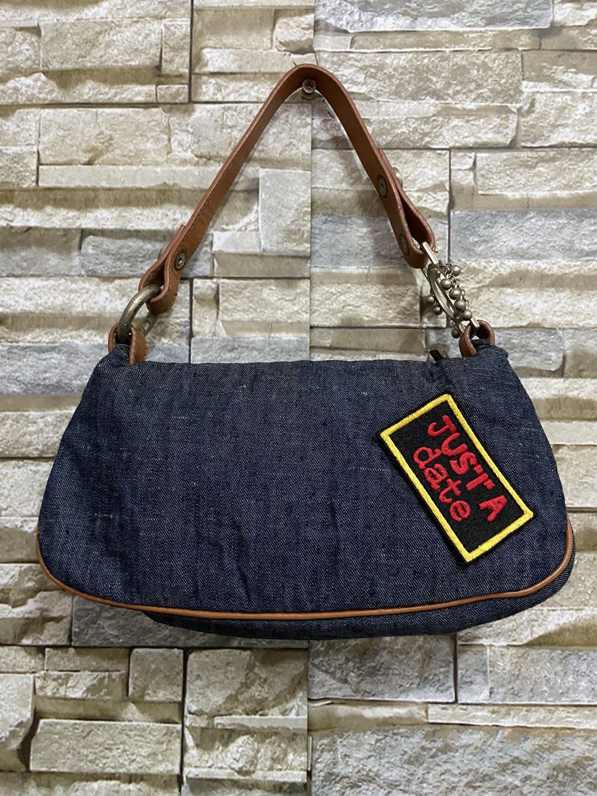 Versace Versace denim Mini Shoulder Bag Chaos Couture butterfly Size ONE SIZE - 3 Thumbnail