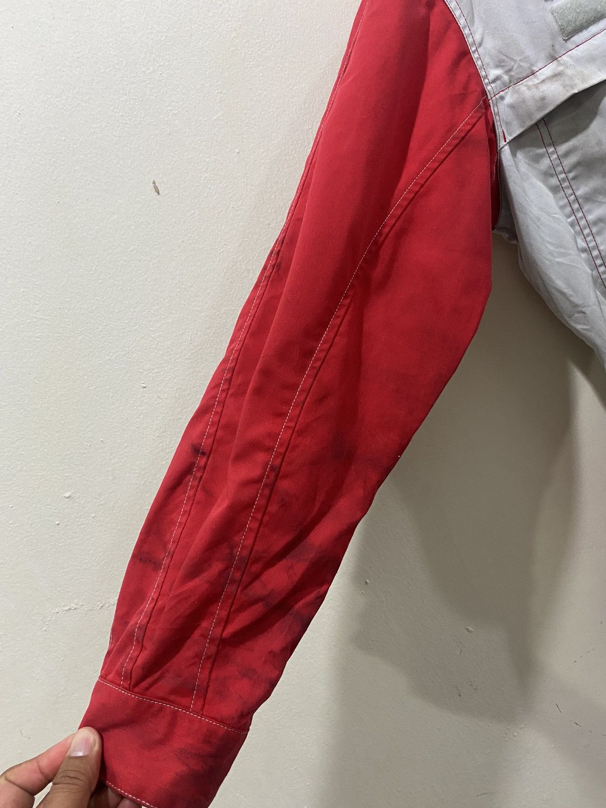Japanese Brand × Vintage VTG Distress Nissan Japan Industrie Coveralls Size US 35 - 12 Thumbnail
