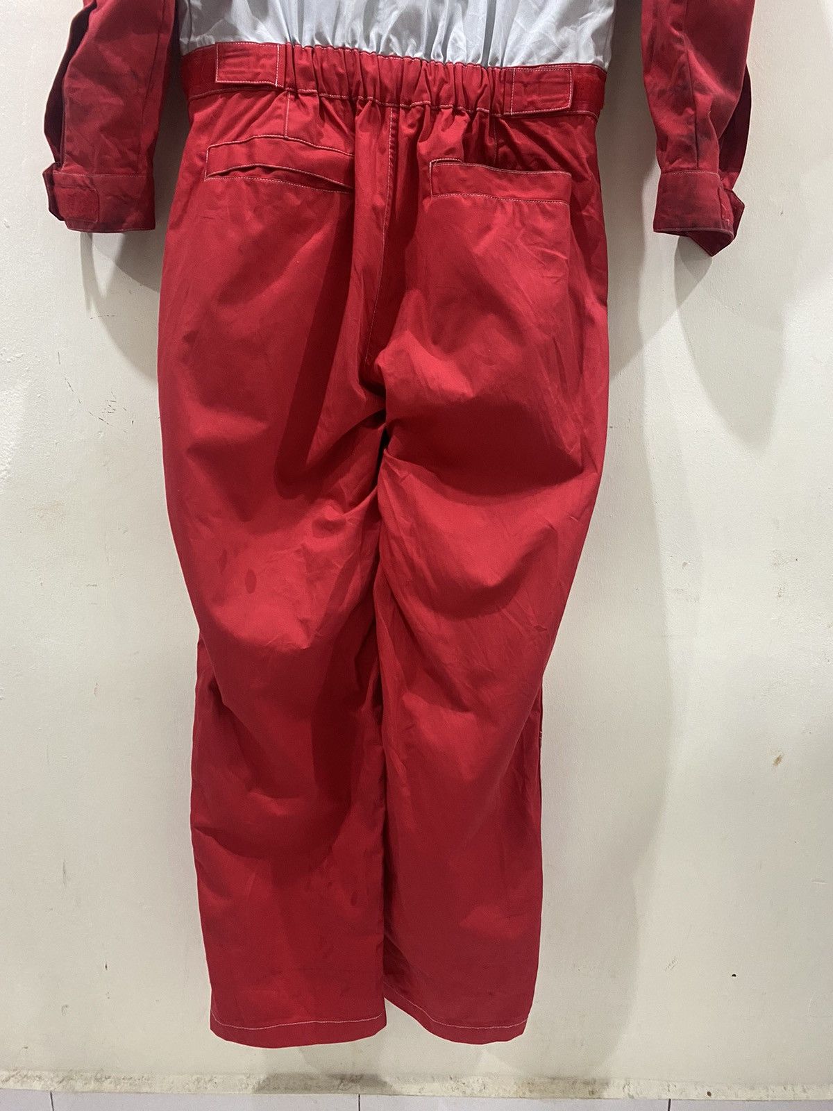 Japanese Brand × Vintage VTG Distress Nissan Japan Industrie Coveralls Size US 35 - 7 Thumbnail
