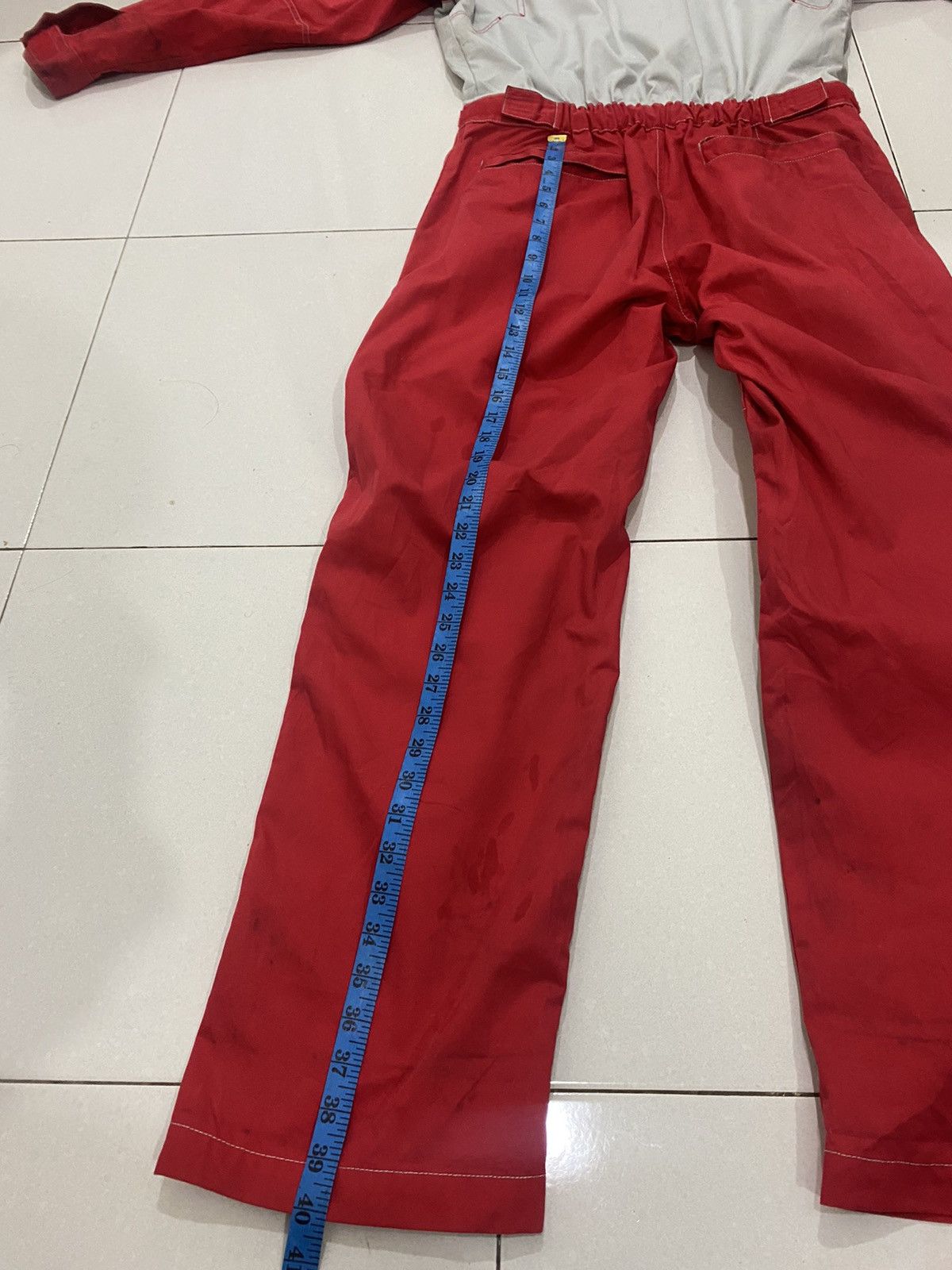 Japanese Brand × Vintage VTG Distress Nissan Japan Industrie Coveralls Size US 35 - 20 Thumbnail