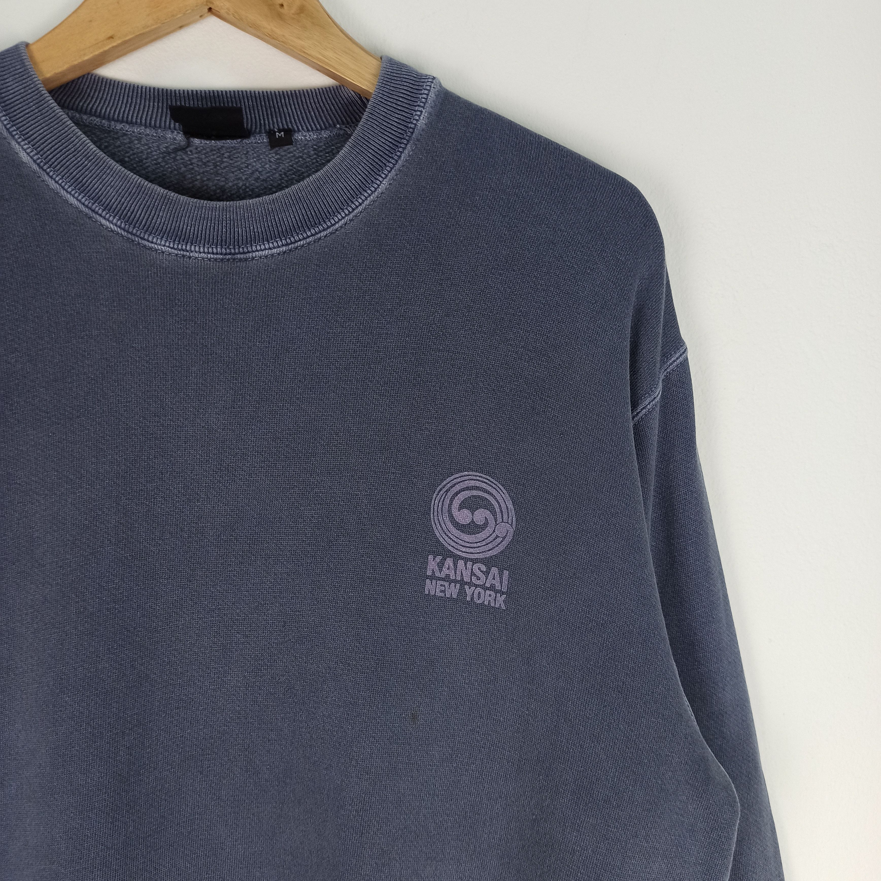 Japanese Brand 🔥STEALS🔥 Vintage Kansai New York Dragon Sweatshirt Size US M / EU 48-50 / 2 - 3 Thumbnail