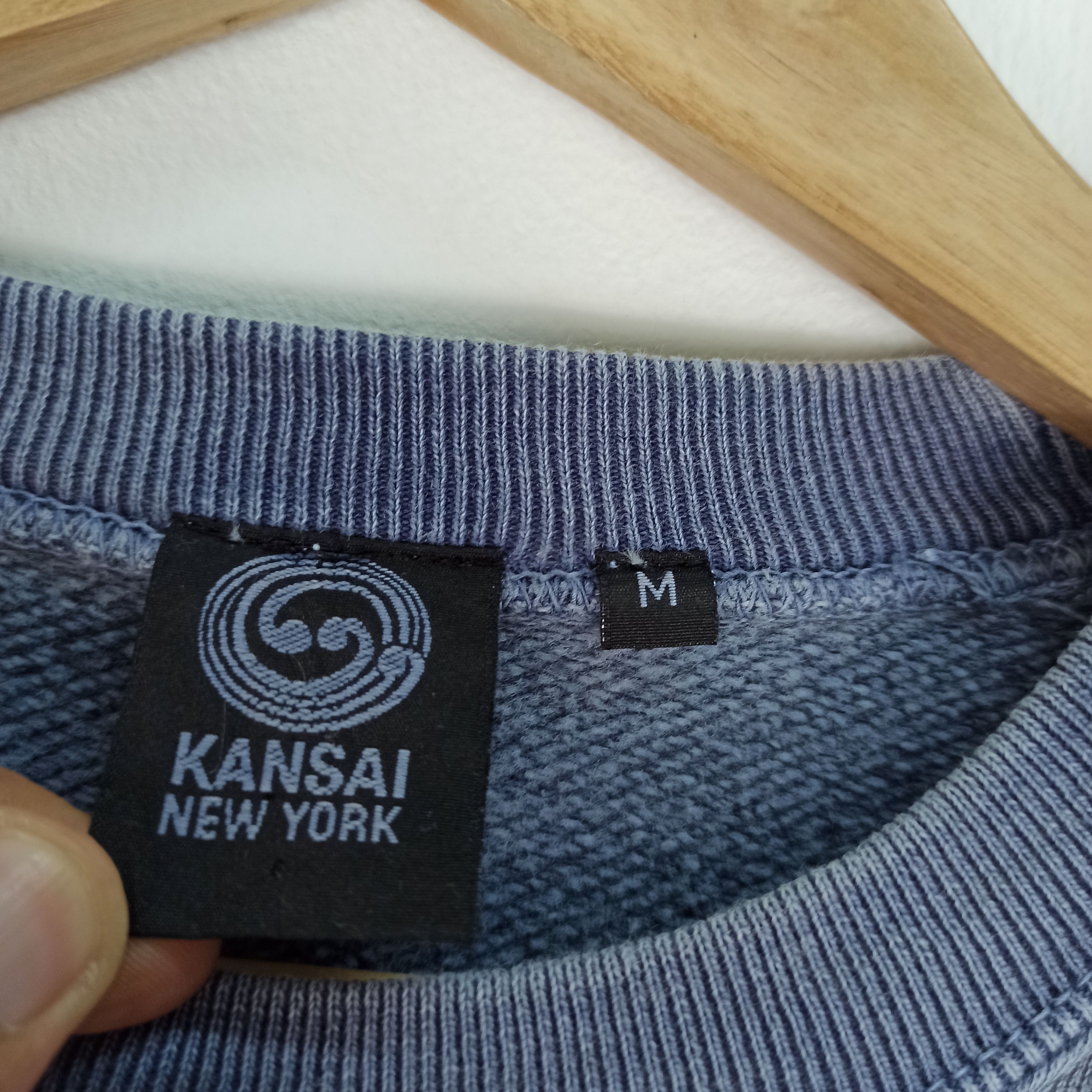 Japanese Brand 🔥STEALS🔥 Vintage Kansai New York Dragon Sweatshirt Size US M / EU 48-50 / 2 - 10 Thumbnail