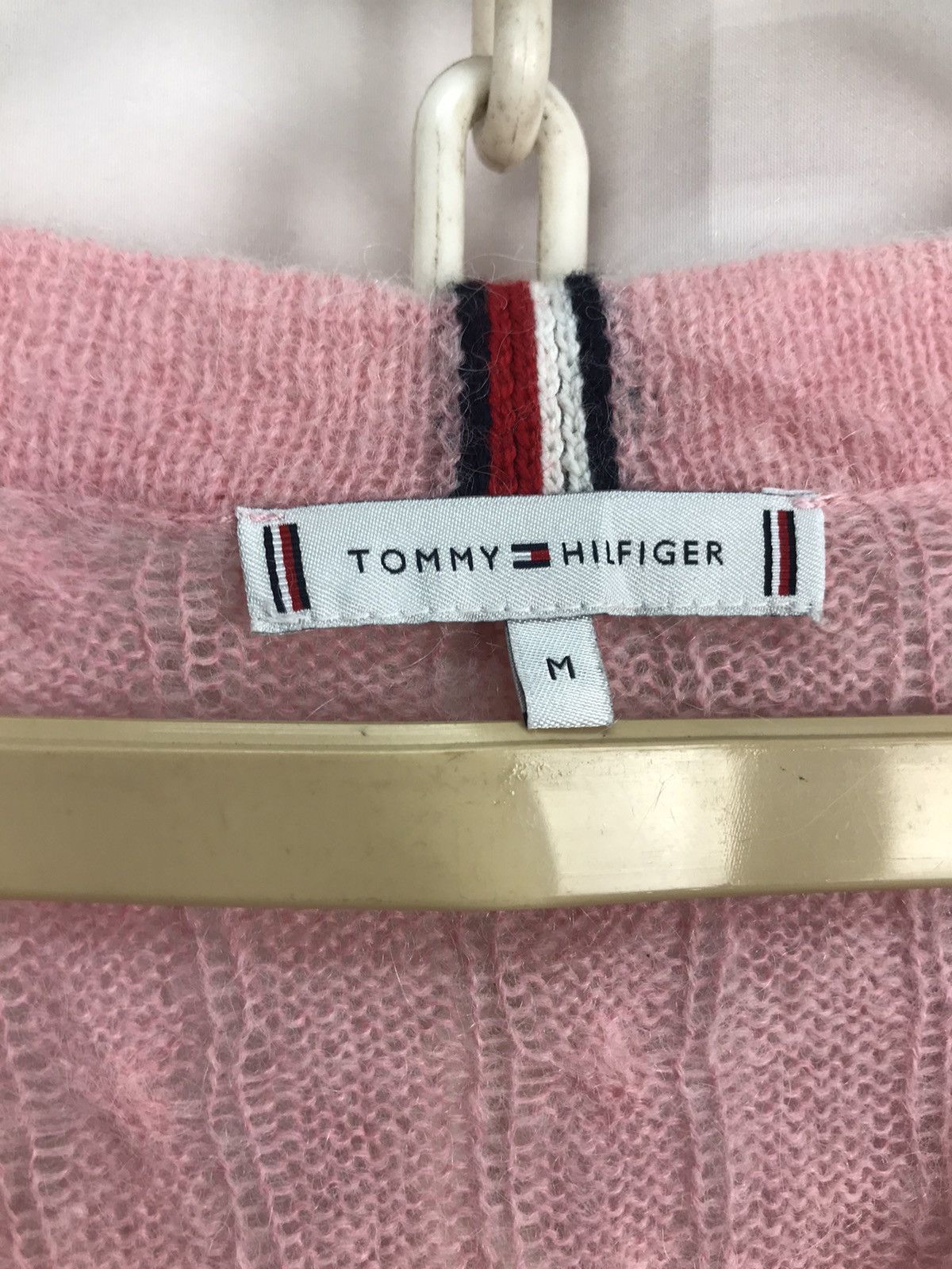 Tommy Hilfiger Tommy Hilfiger vneck wool knit sweatshirt Size M / US 6-8 / IT 42-44 - 4 Thumbnail