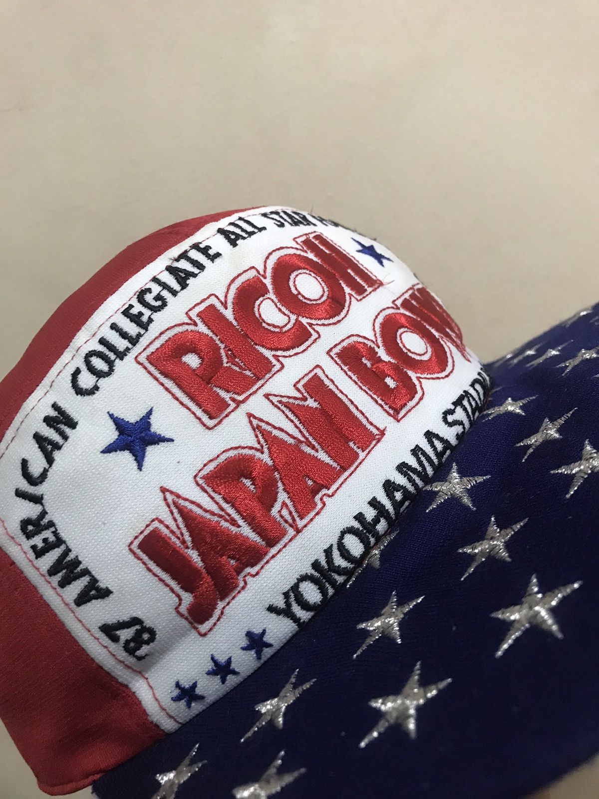 Vintage VTG 87' Ricoh Japan Bowl USA Collegiate All Star Size ONE SIZE - 5 Thumbnail