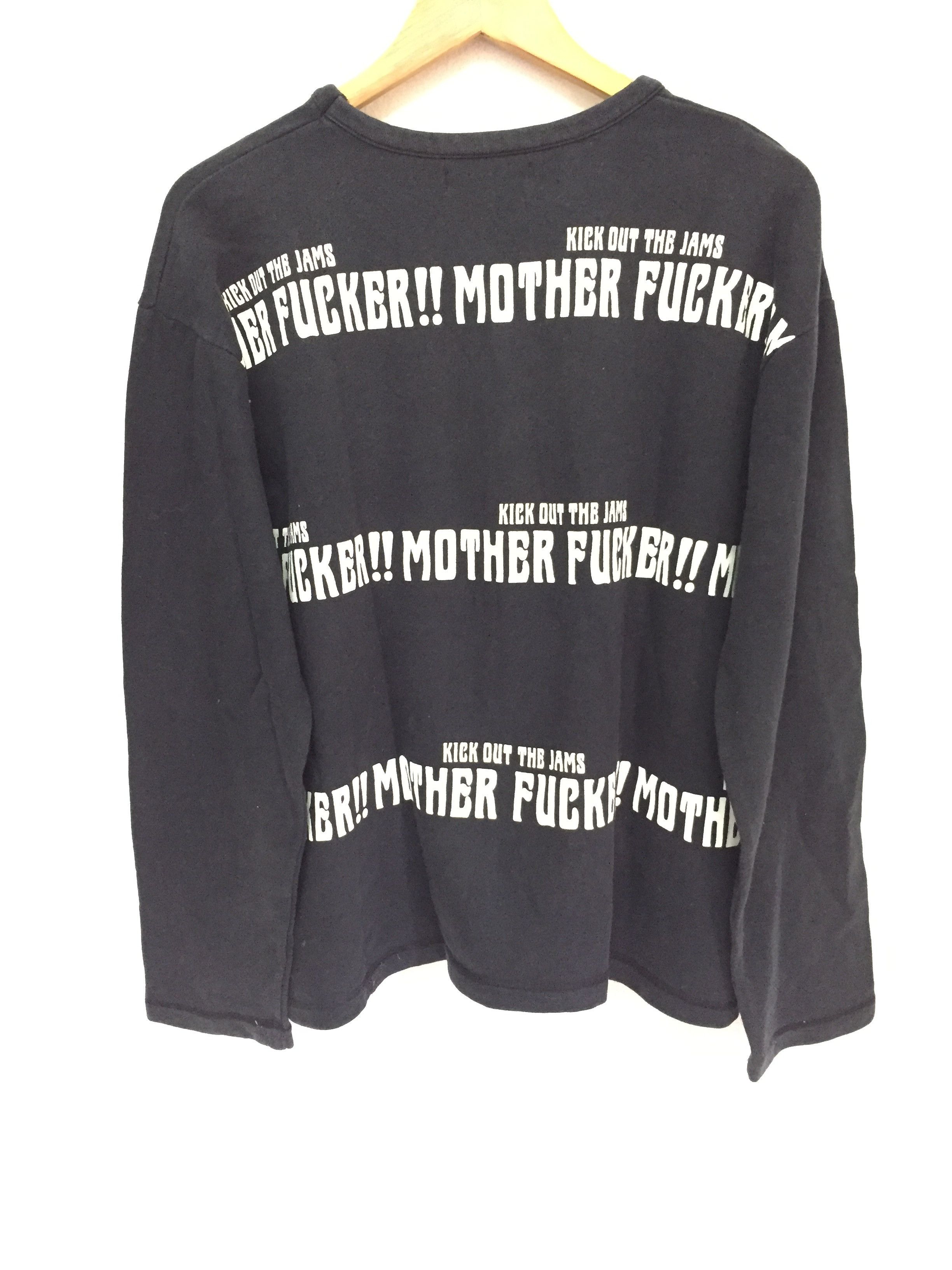 Band Tees × Hysteric Glamour Kick out the Jams Mother Fucker! oversize sweatshirt Size US M / EU 48-50 / 2 - 6 Thumbnail