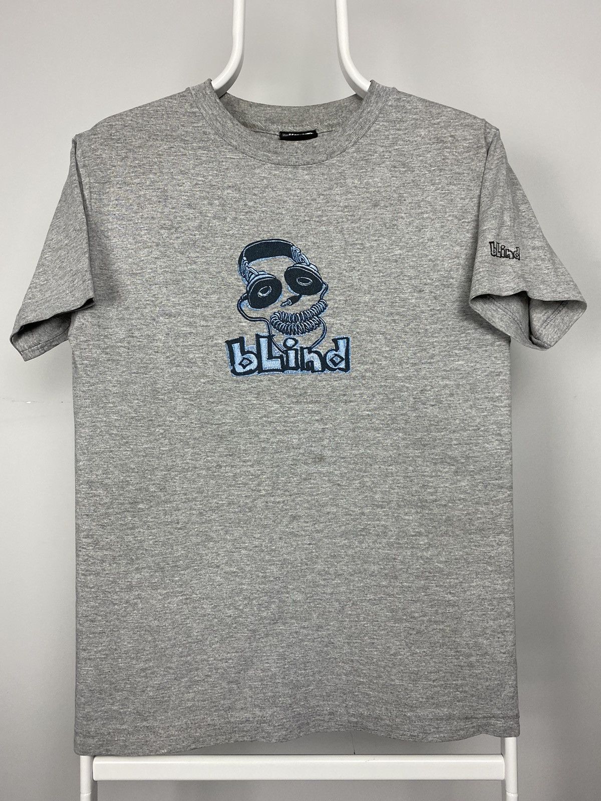 Hook-Ups × Vintage Blind Skateboards Vintage T-shirt Center logo alien grey Size US S / EU 44-46 / 1 - 1 Thumbnail