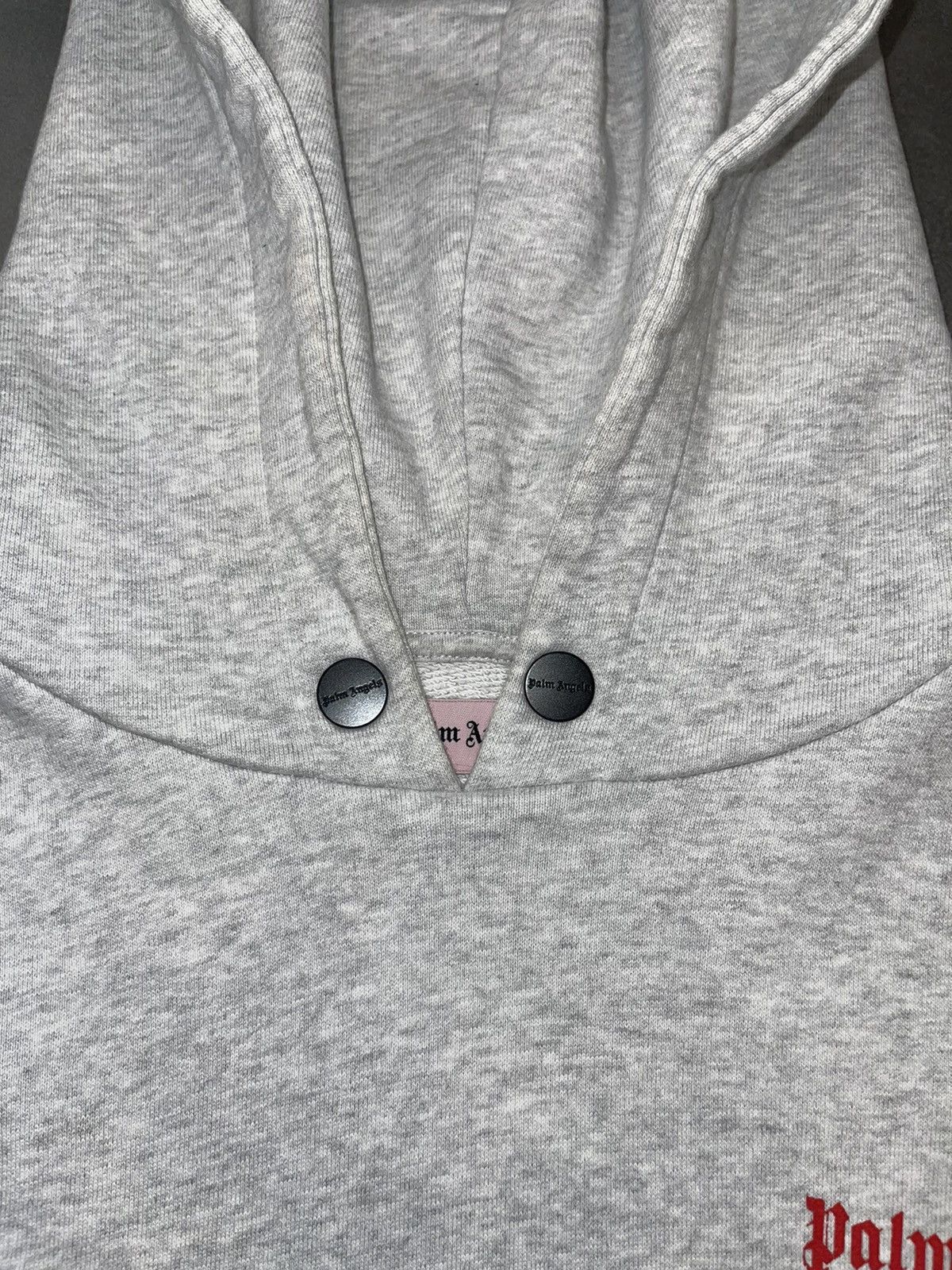 Palm Angels Palm Angels Big Logo "Adios" Grey Hoodie Size US L / EU 52-54 / 3 - 17 Thumbnail